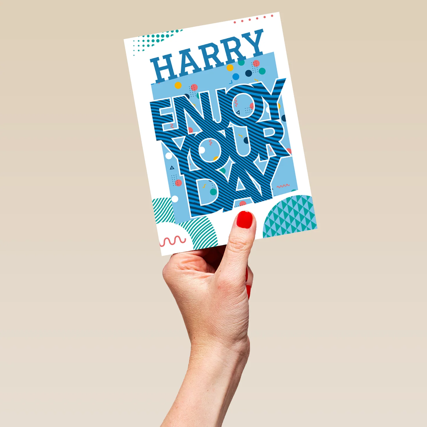 Personalised Grandad Enjoy Your Day Birthday Card - Image 5