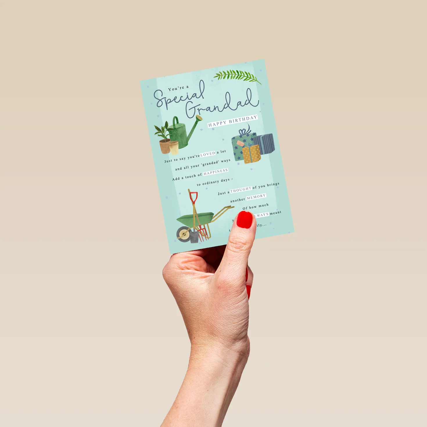 Personalised Grandad Special Gardening Card - Image 4