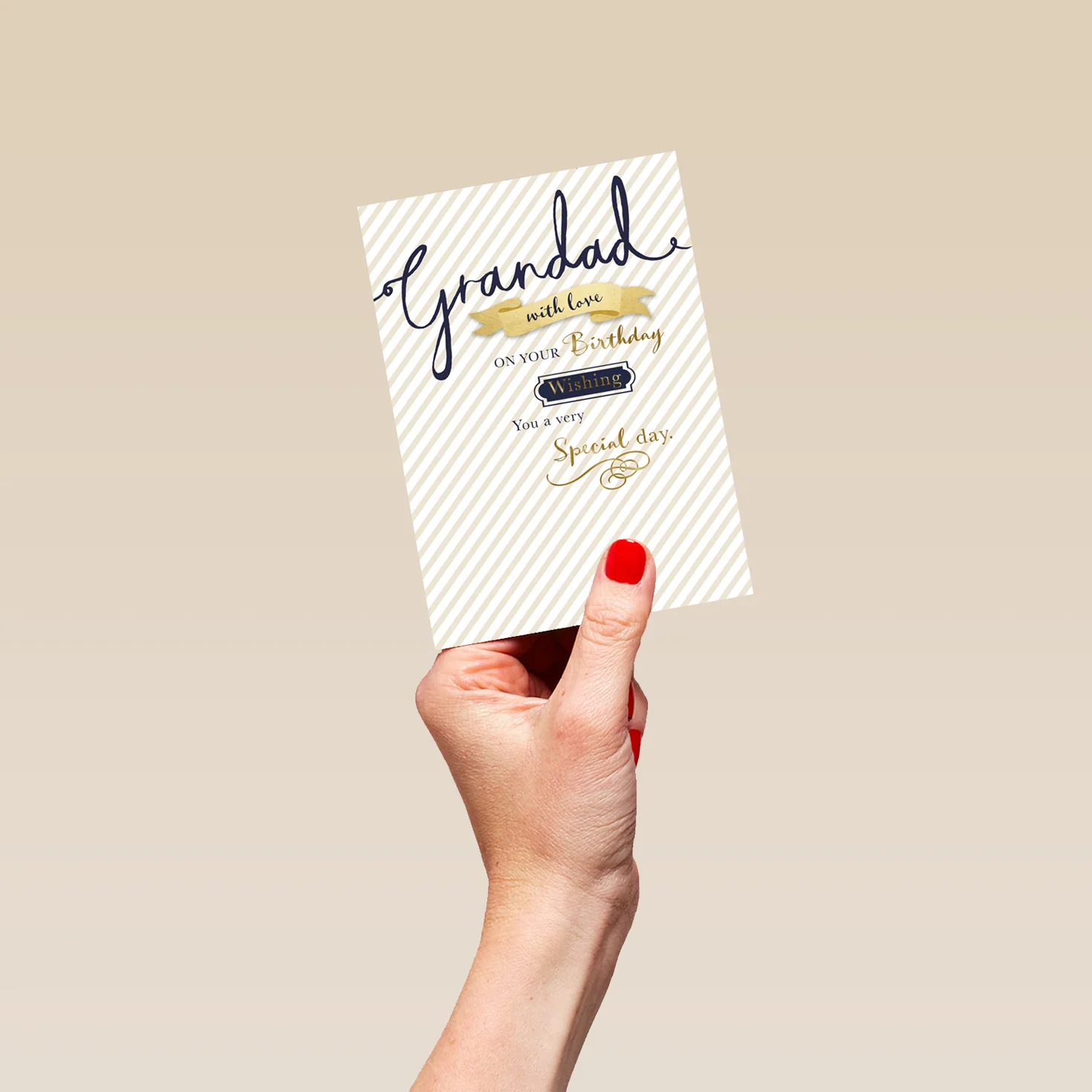 Personalised Grandad With Love Birthday Card - Image 4
