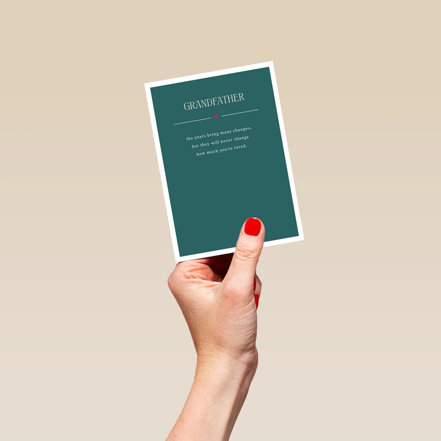 Personalised Grandfather Father's Day Text-Based Editable Card - Image 4