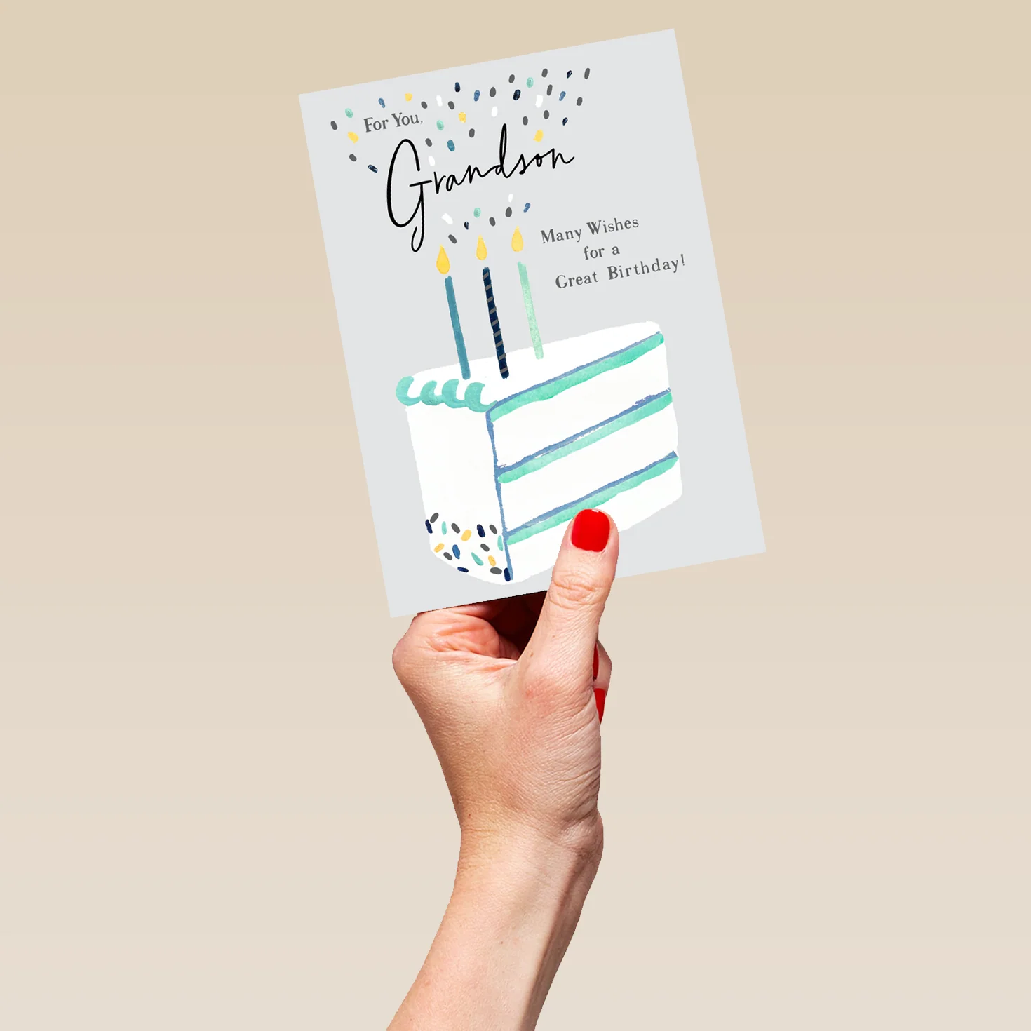 Personalised Grandson Birthday Design Card - Image 5