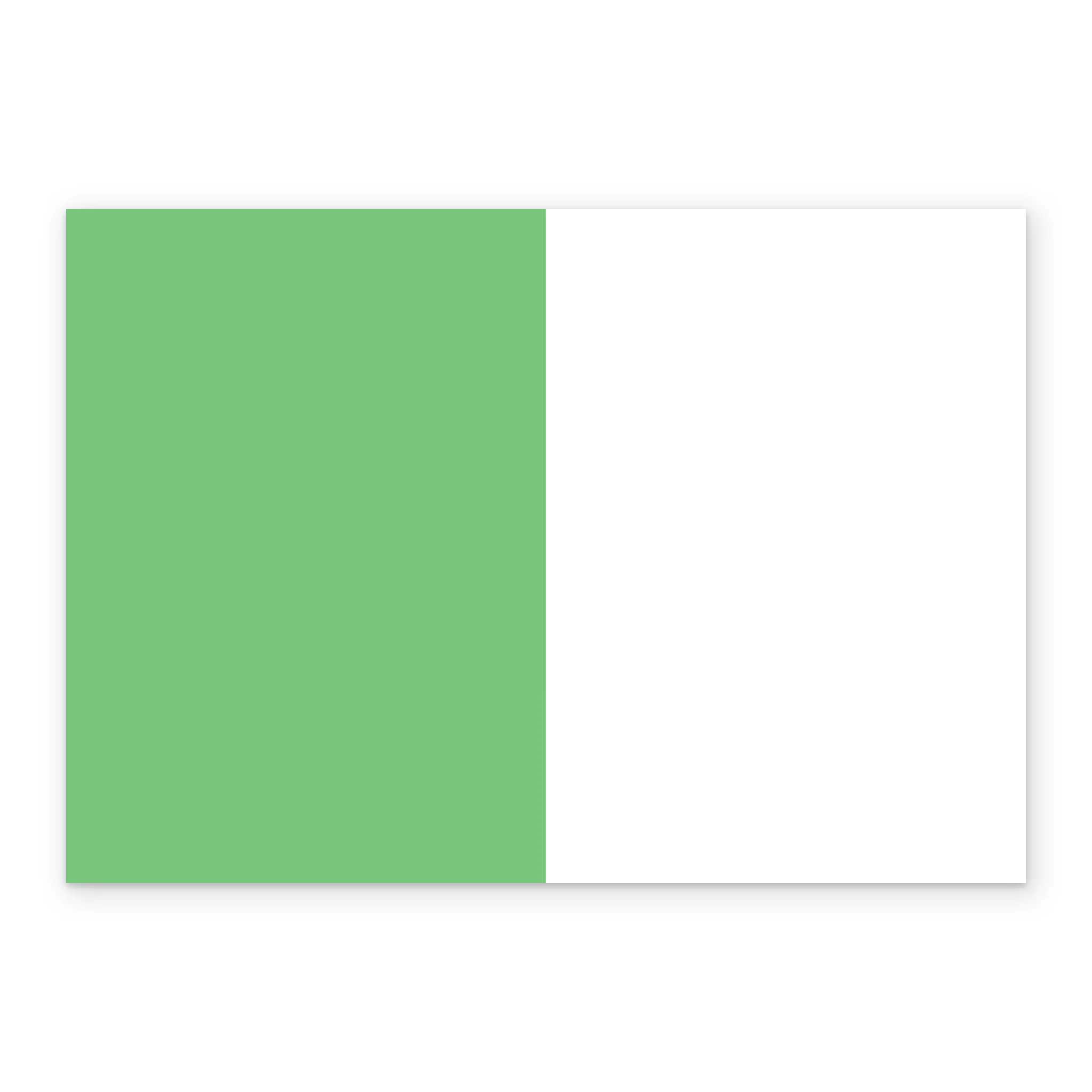 Personalised 'Green Geo Frame' Photo Upload Birthday Card - Image 3