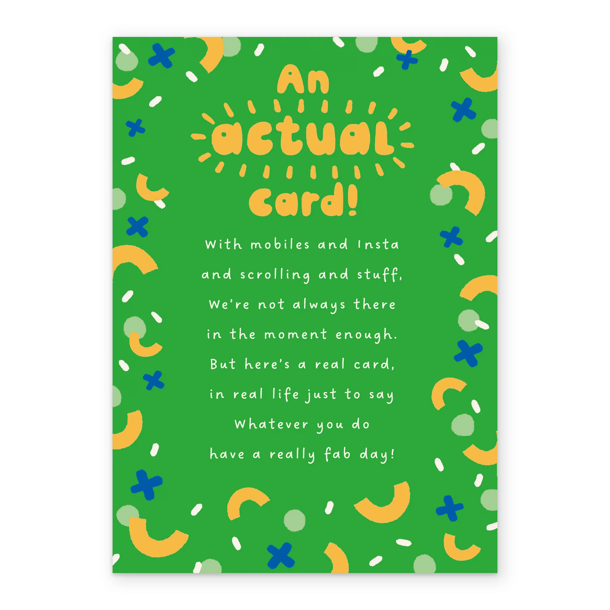 Personalised Green Heartfelt Funny Birthday Card - Image 2