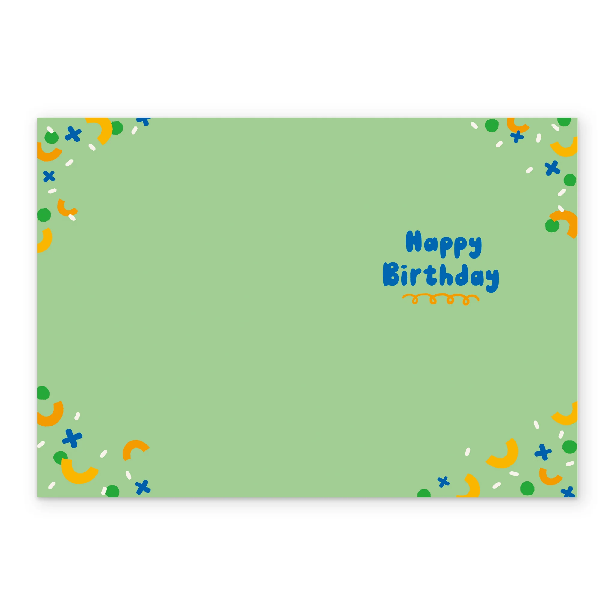 Personalised Green Heartfelt Funny Birthday Card - Image 3