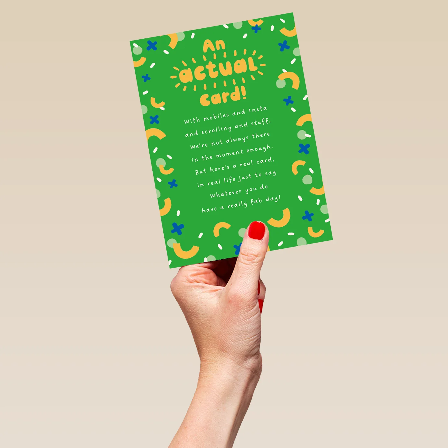 Personalised Green Heartfelt Funny Birthday Card - Image 5