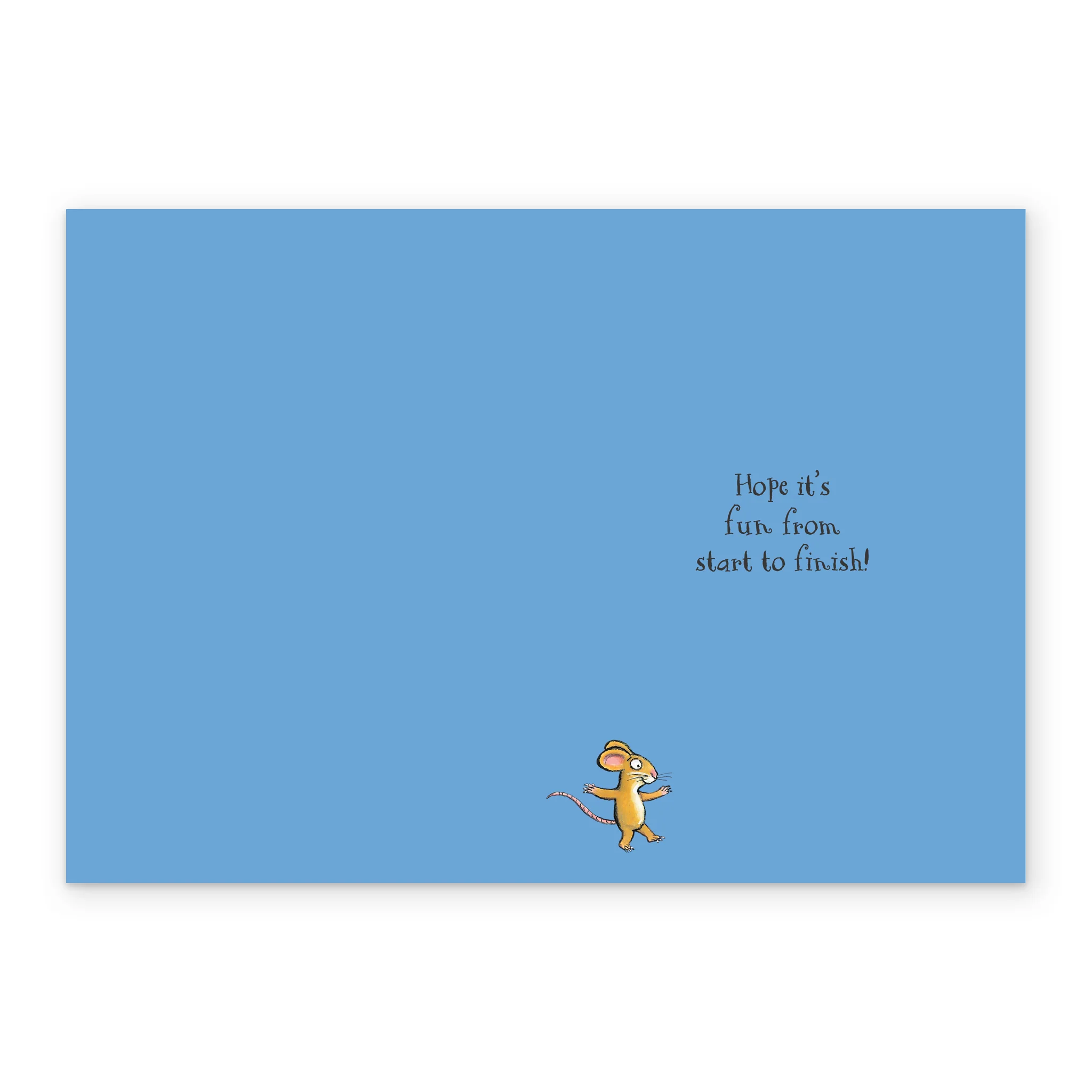 Personalised Gruffalo's Child Christmas Card for Grandson - Image 3