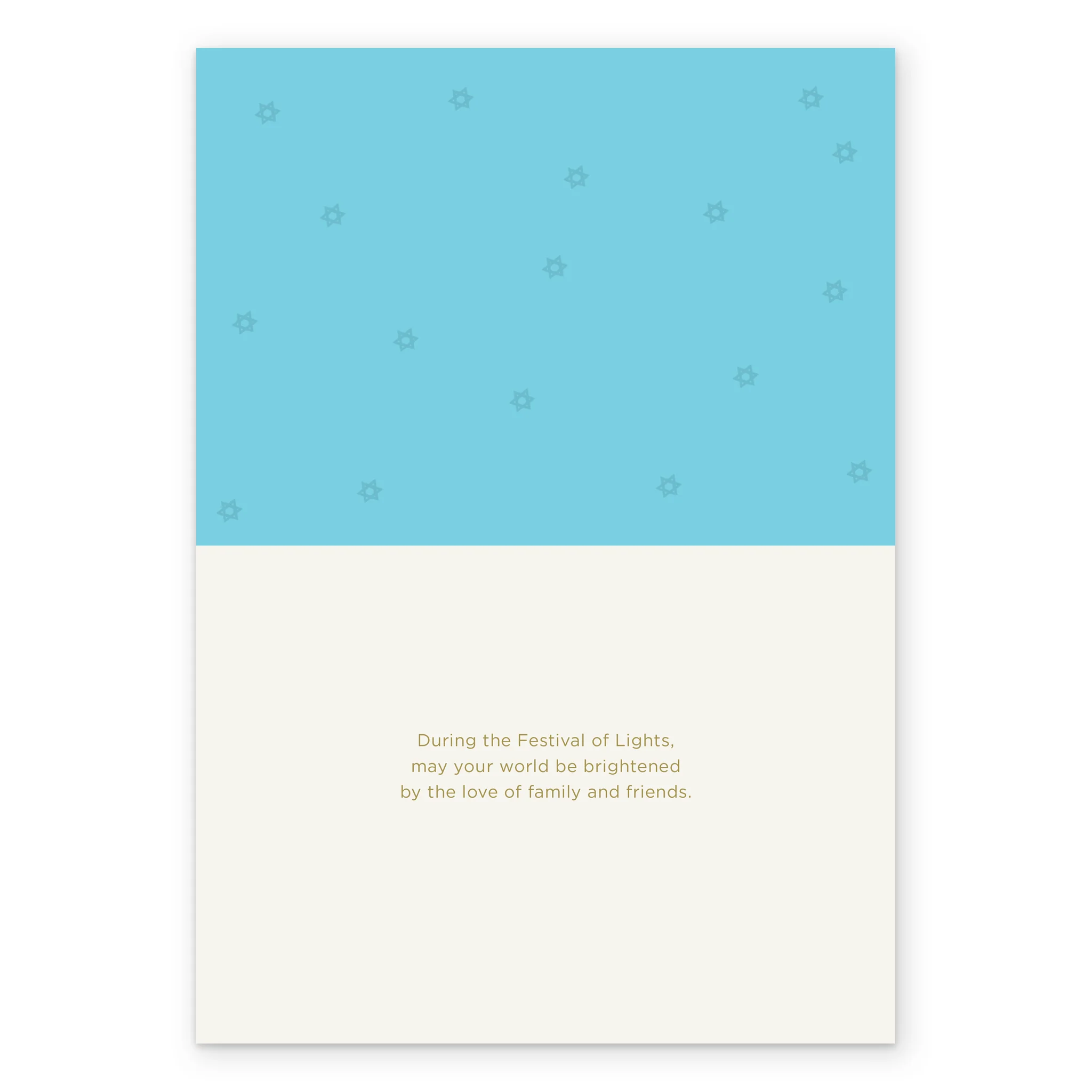 Personalised Half Page Photo Upload Hanukkah Card - Image 3