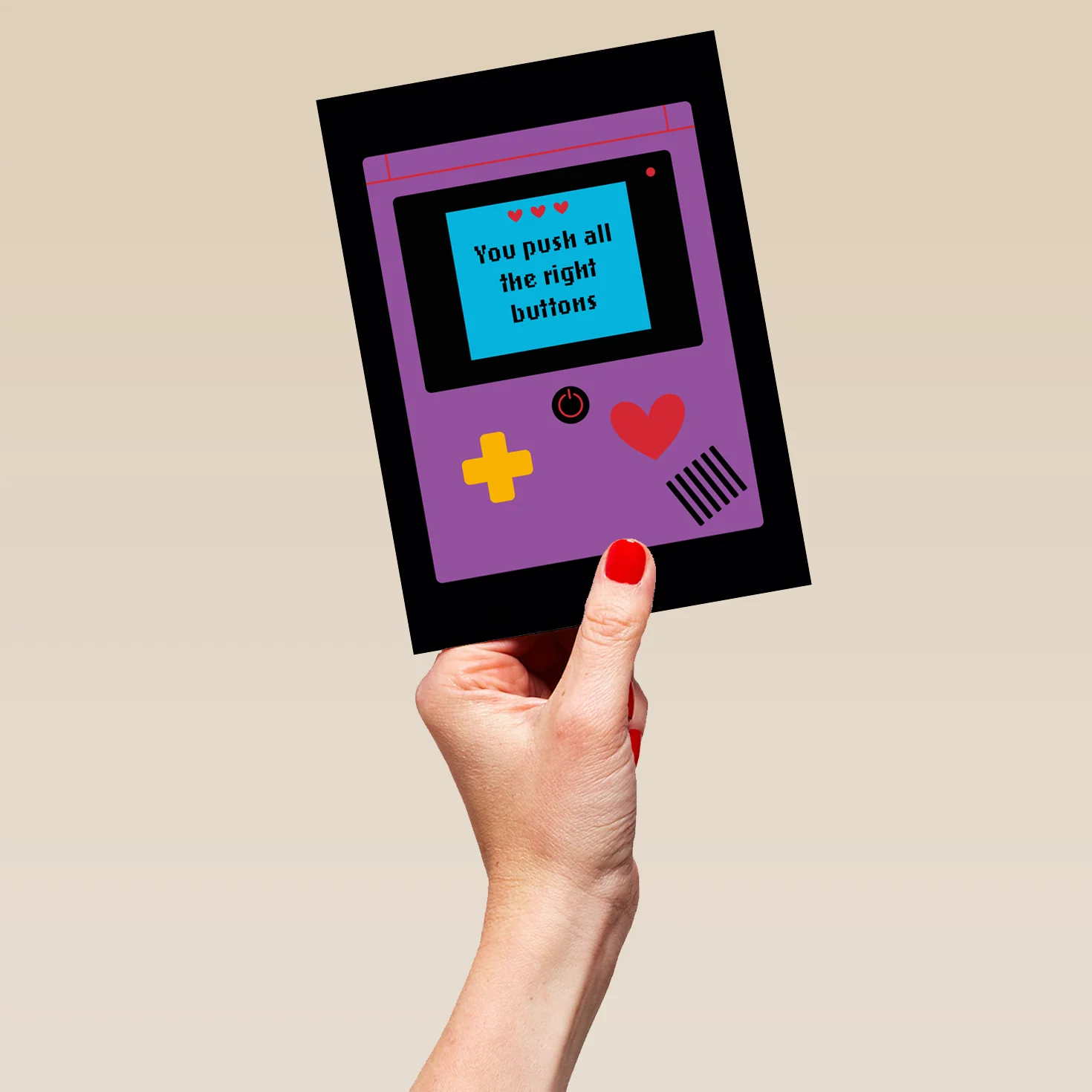 Personalised Handheld Video Games Husband Card - Image 5