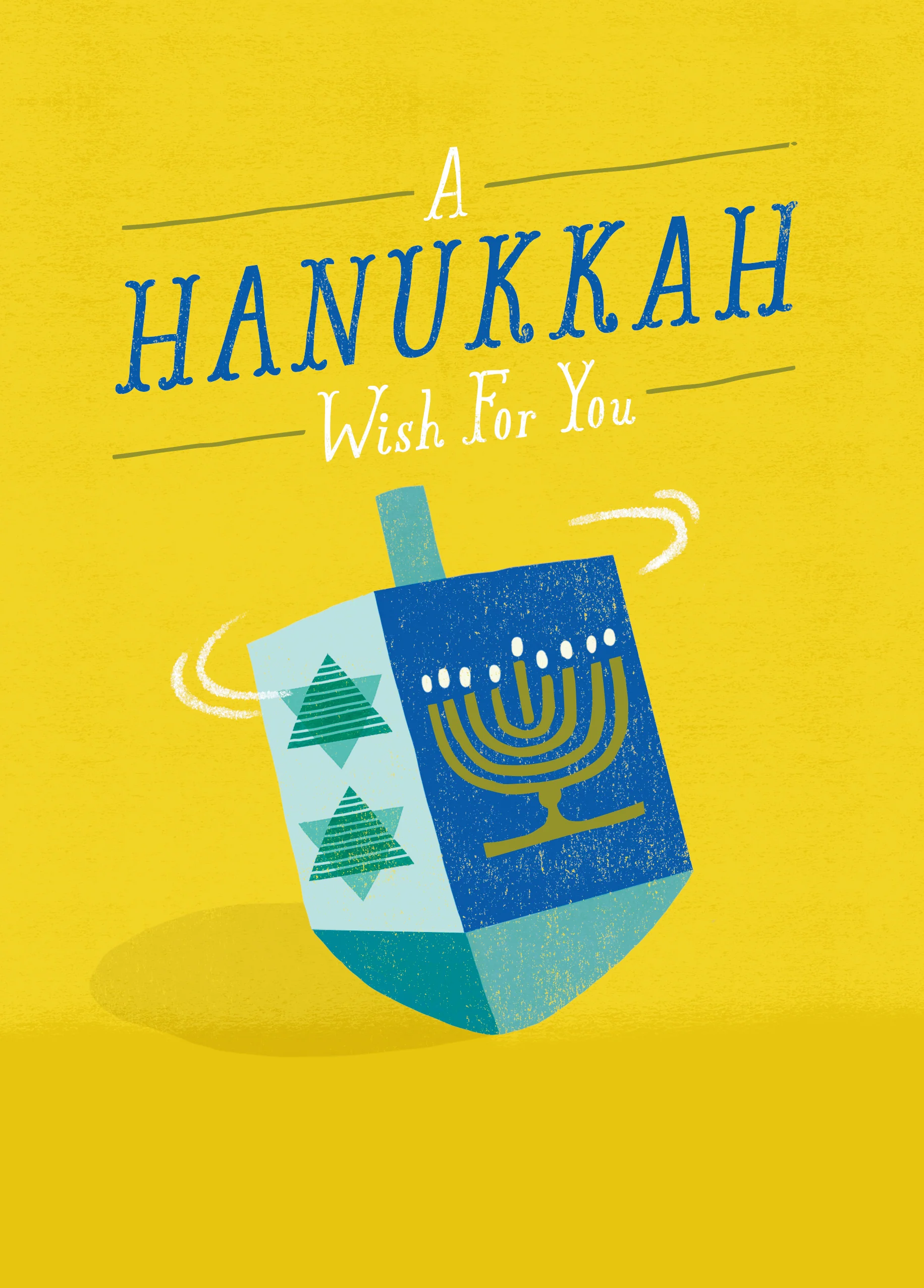 Personalised Hanukkah Children Celebrations Card