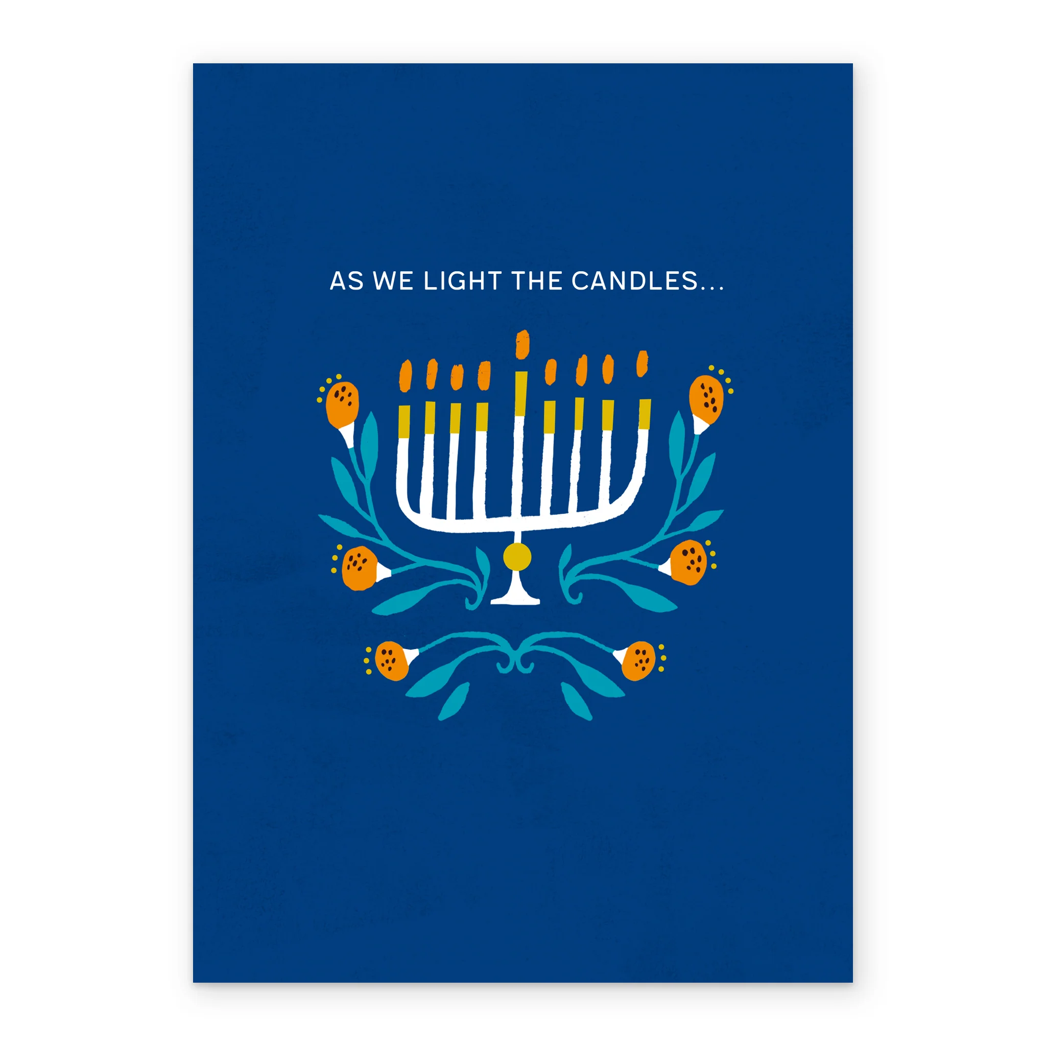 Personalised Hanukkah Menorah Card - Image 2
