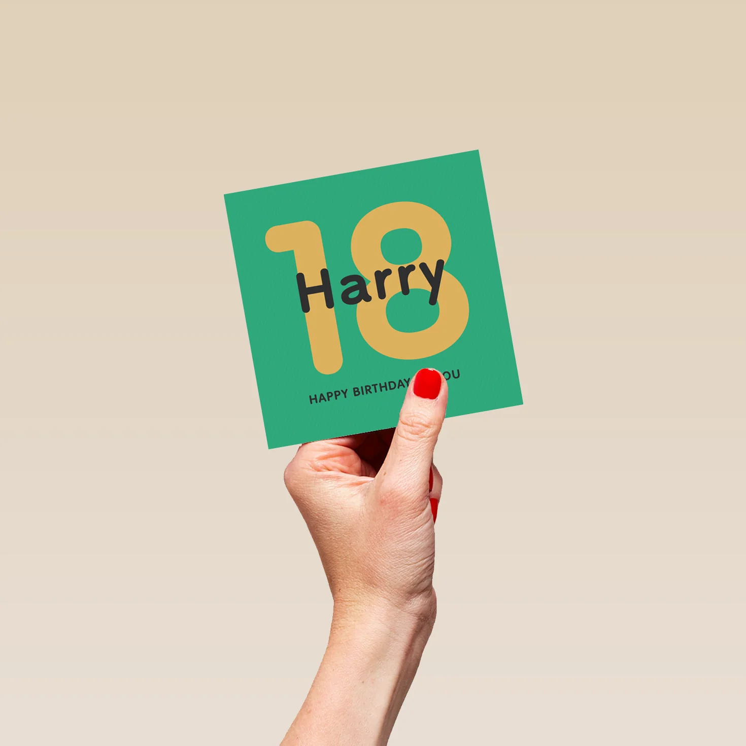 Personalised Happy 18th Birthday Card For Him - Image 4