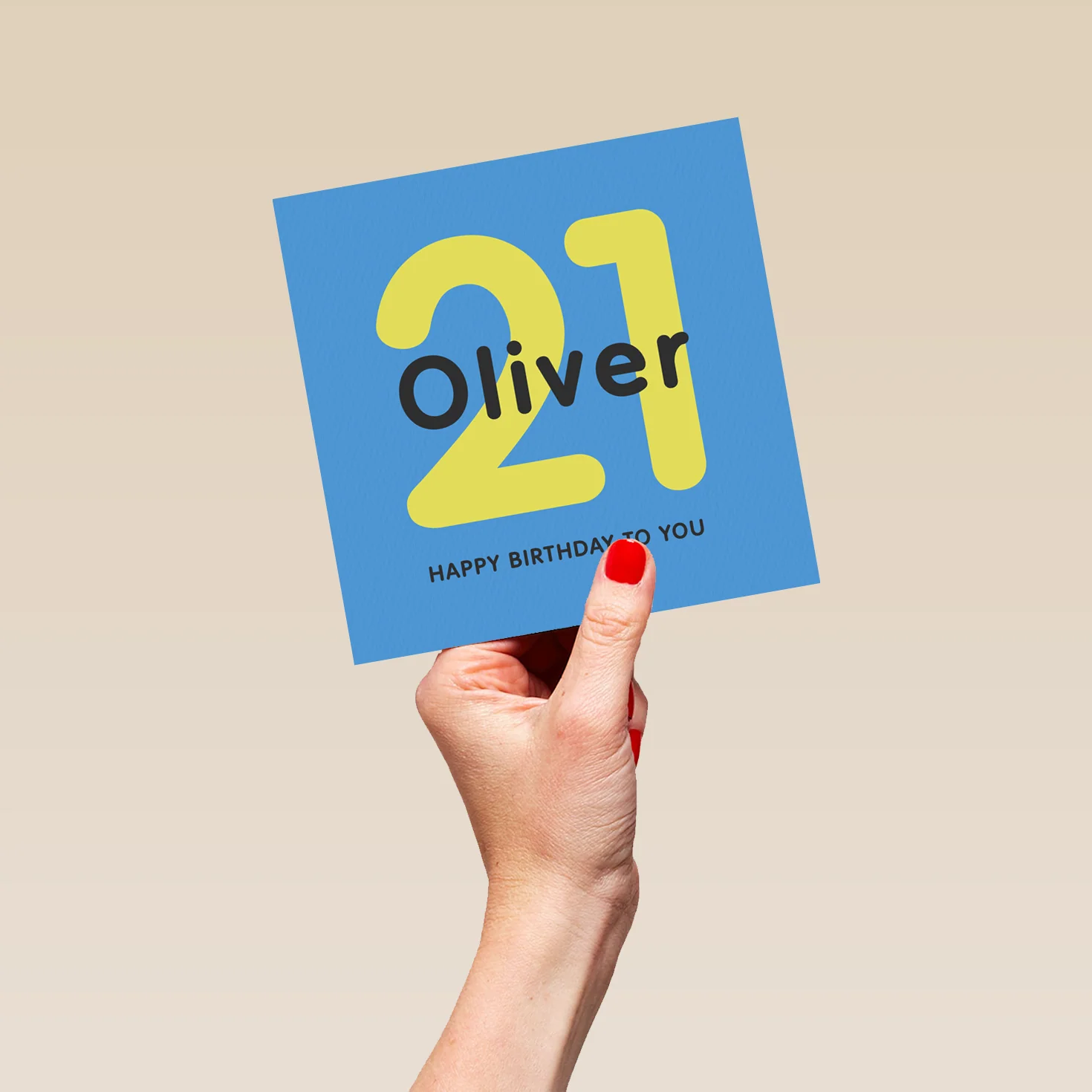 Personalised Happy 21st Birthday Card For Him - Image 5