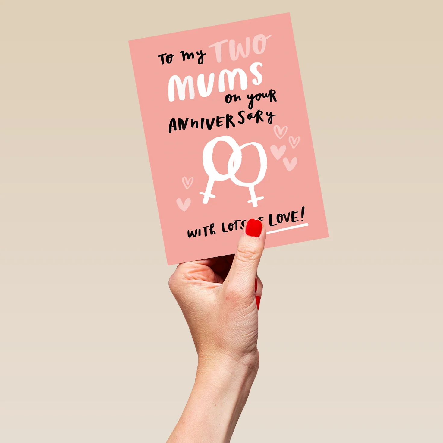 Personalised Happy Anniversary To My Mums Card - Image 5