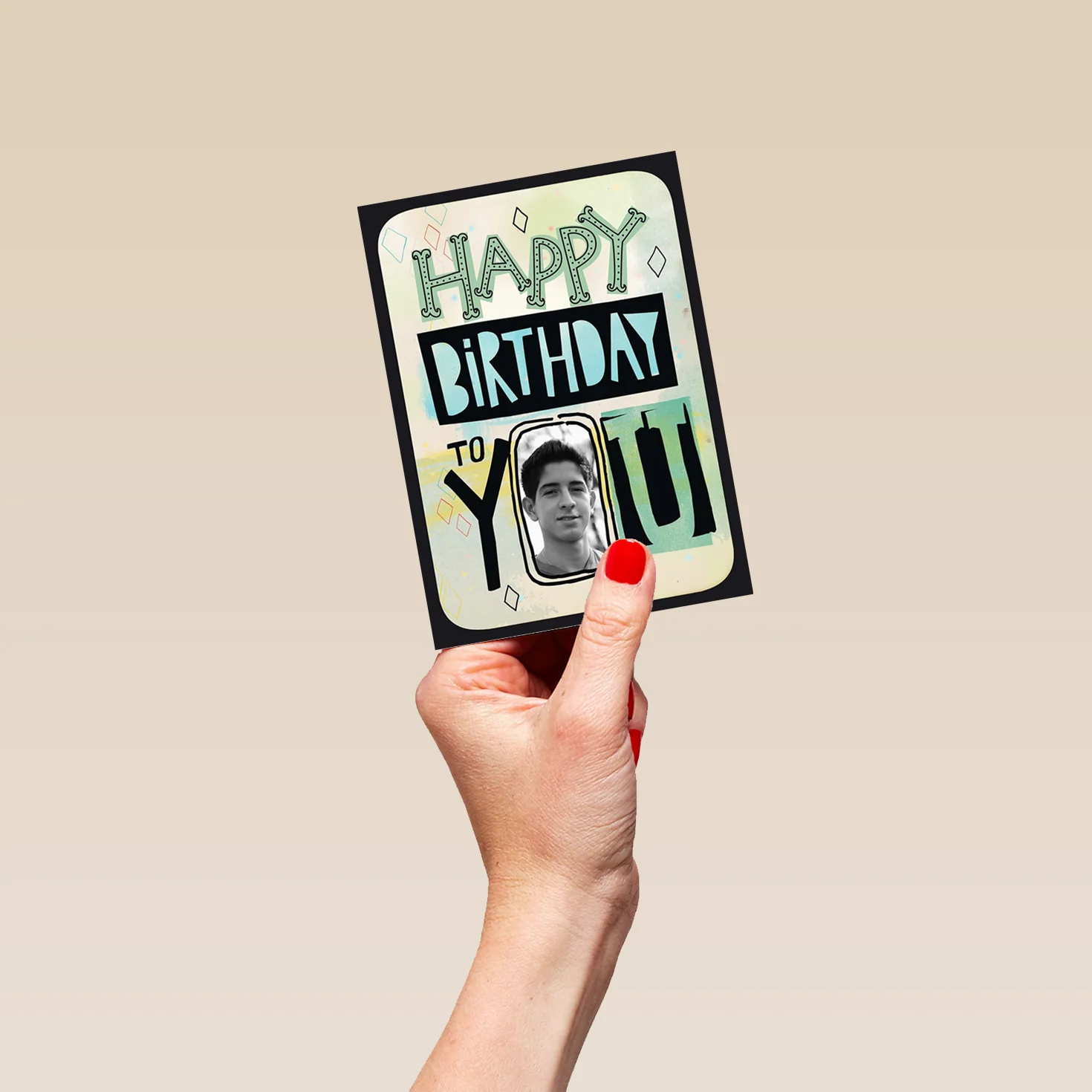 Personalised Happy Birthday Photo Frame Card - Image 4