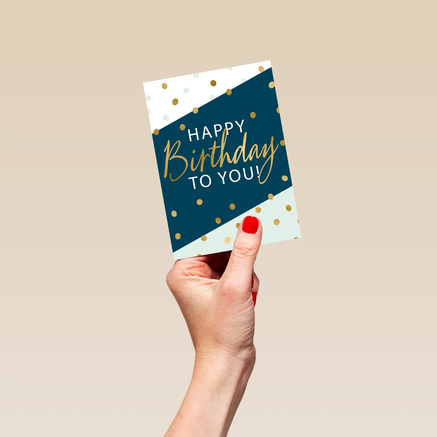 Personalised Happy Birthday To You Trendy Card - Image 4