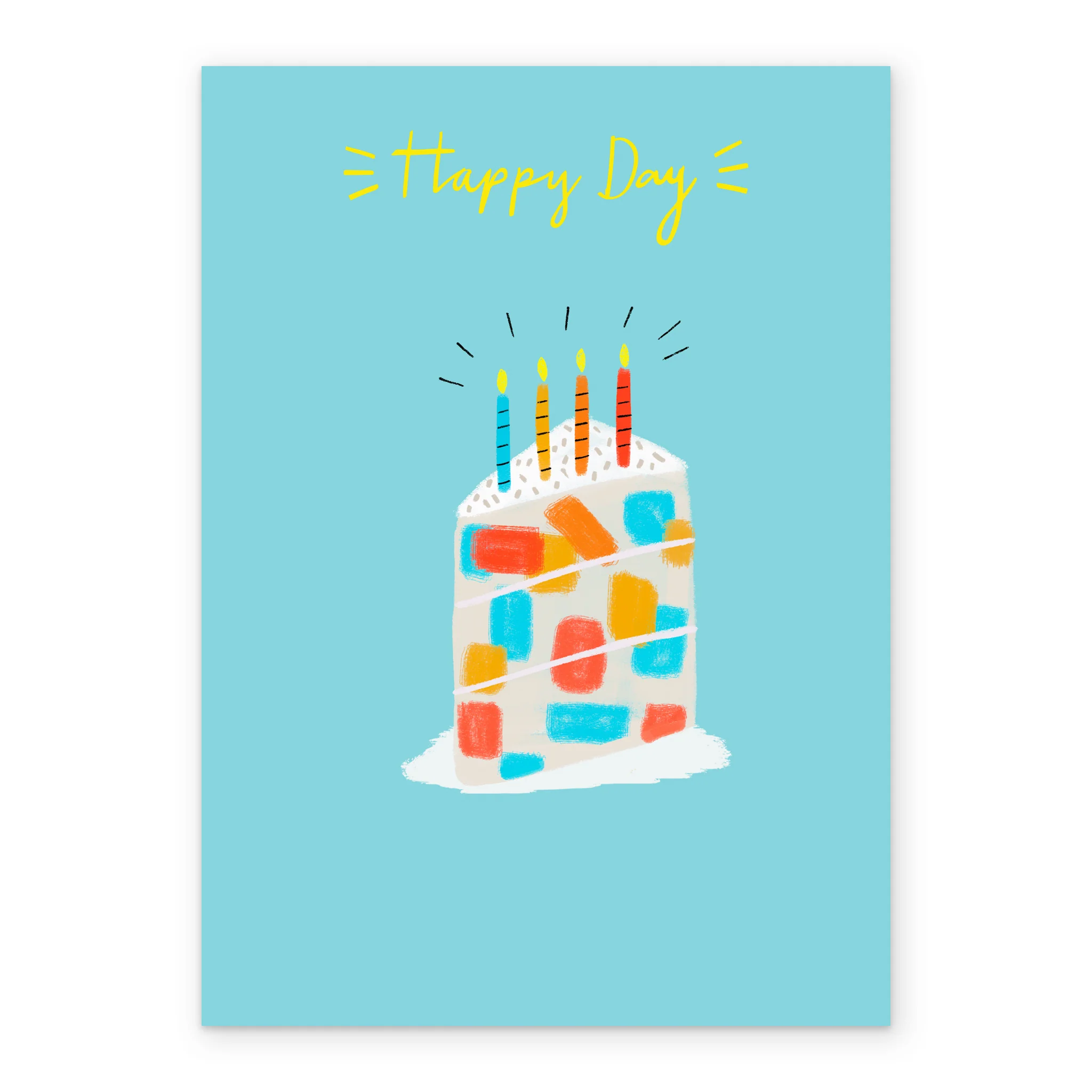 Personalised Happy Cake Day Card - Image 2