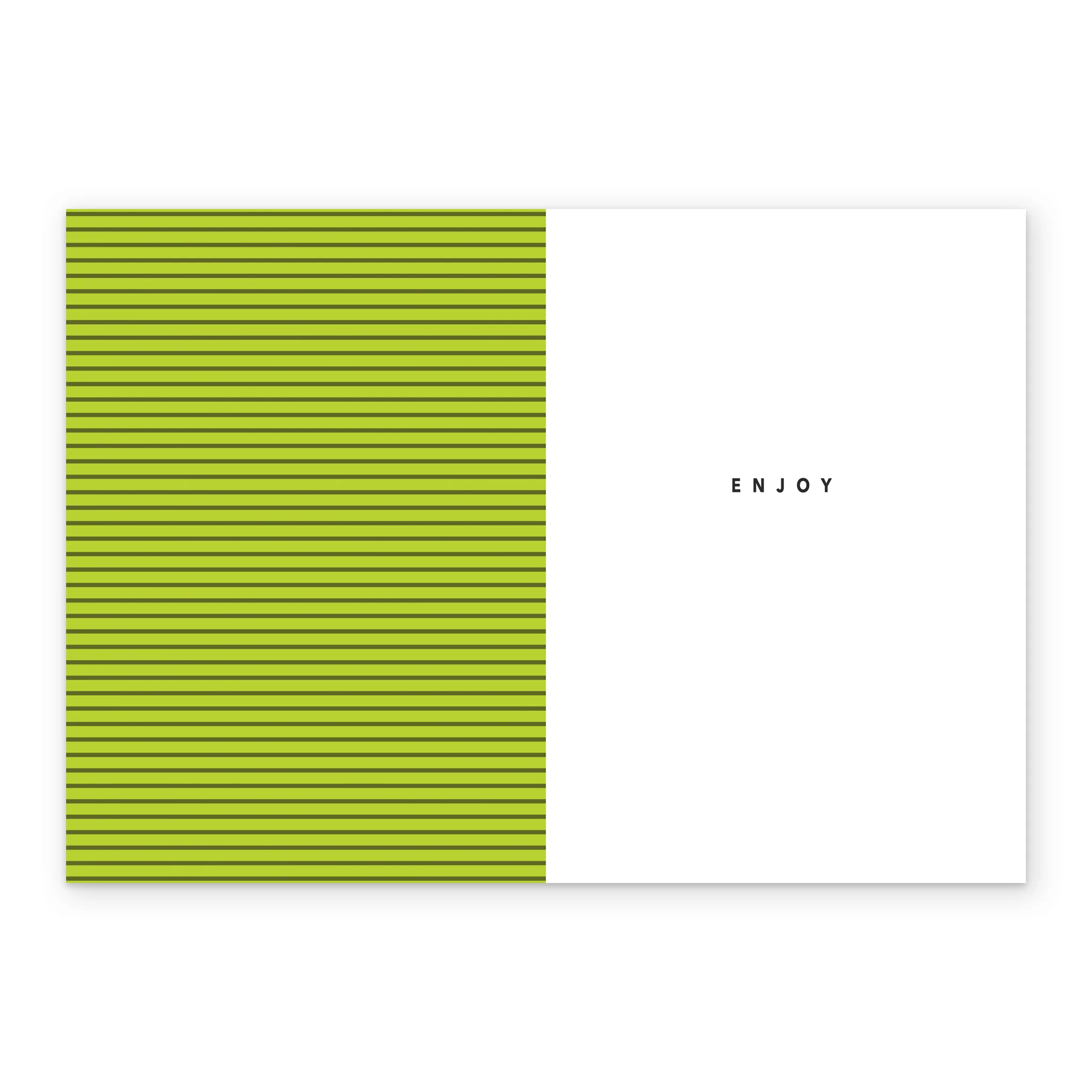 Personalised Happy Day Green And Pink Text Birthday Card - Image 3