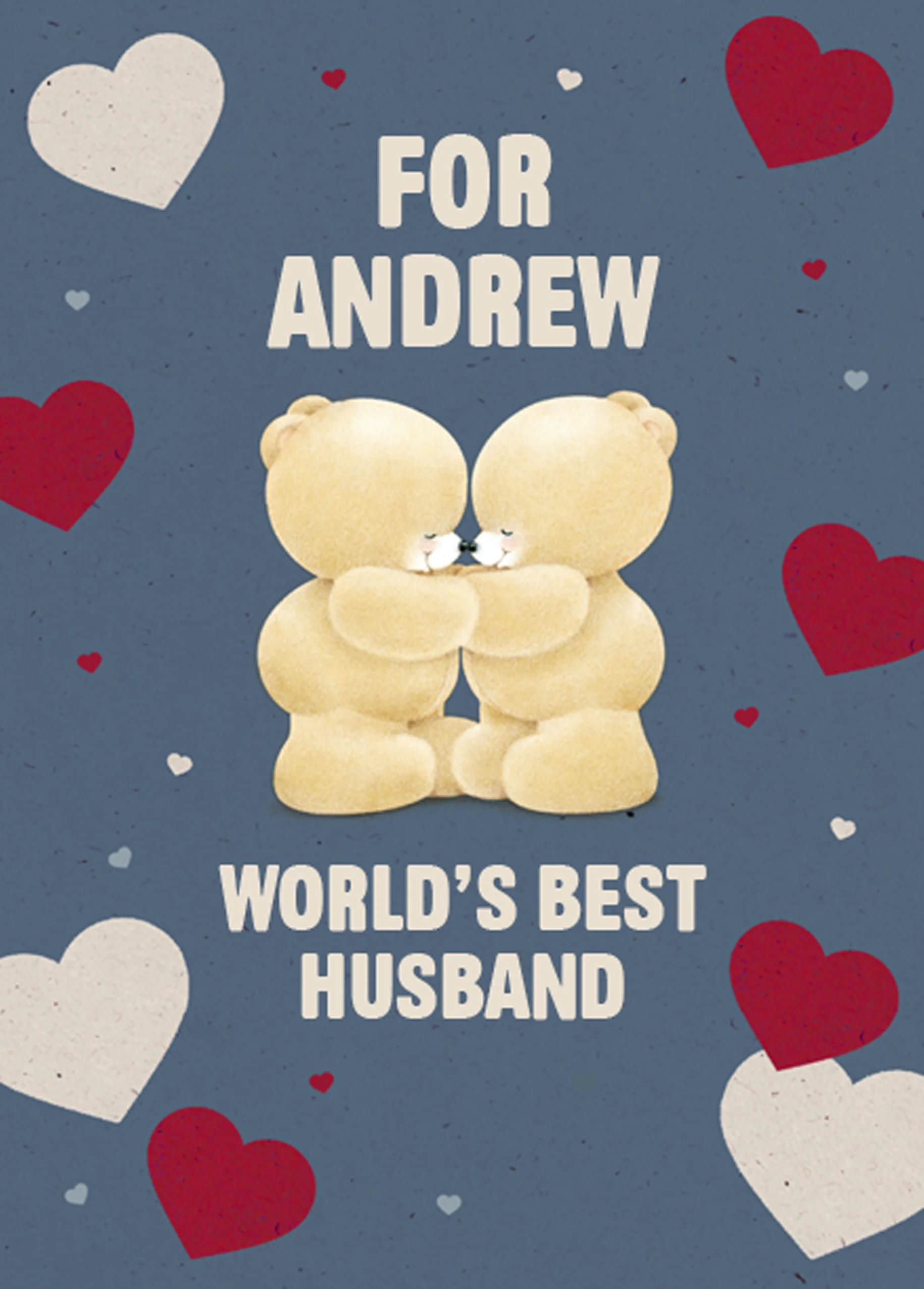 Personalised Happy Father's Day Husband Forever Friends Card