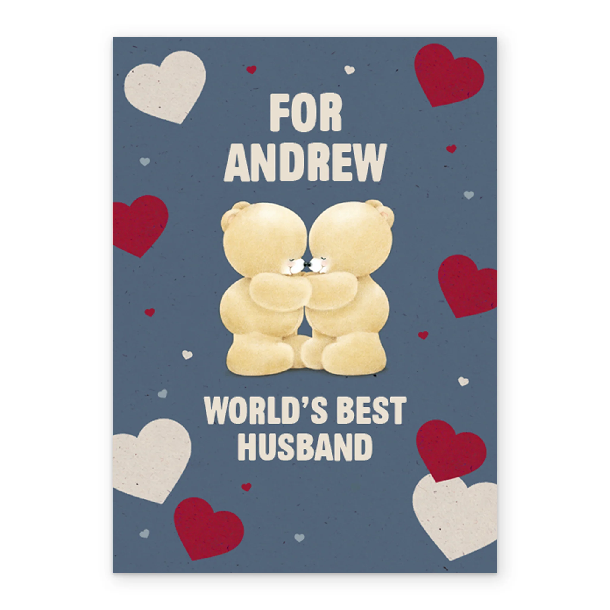 Personalised Happy Father's Day Husband Forever Friends Card - Image 2