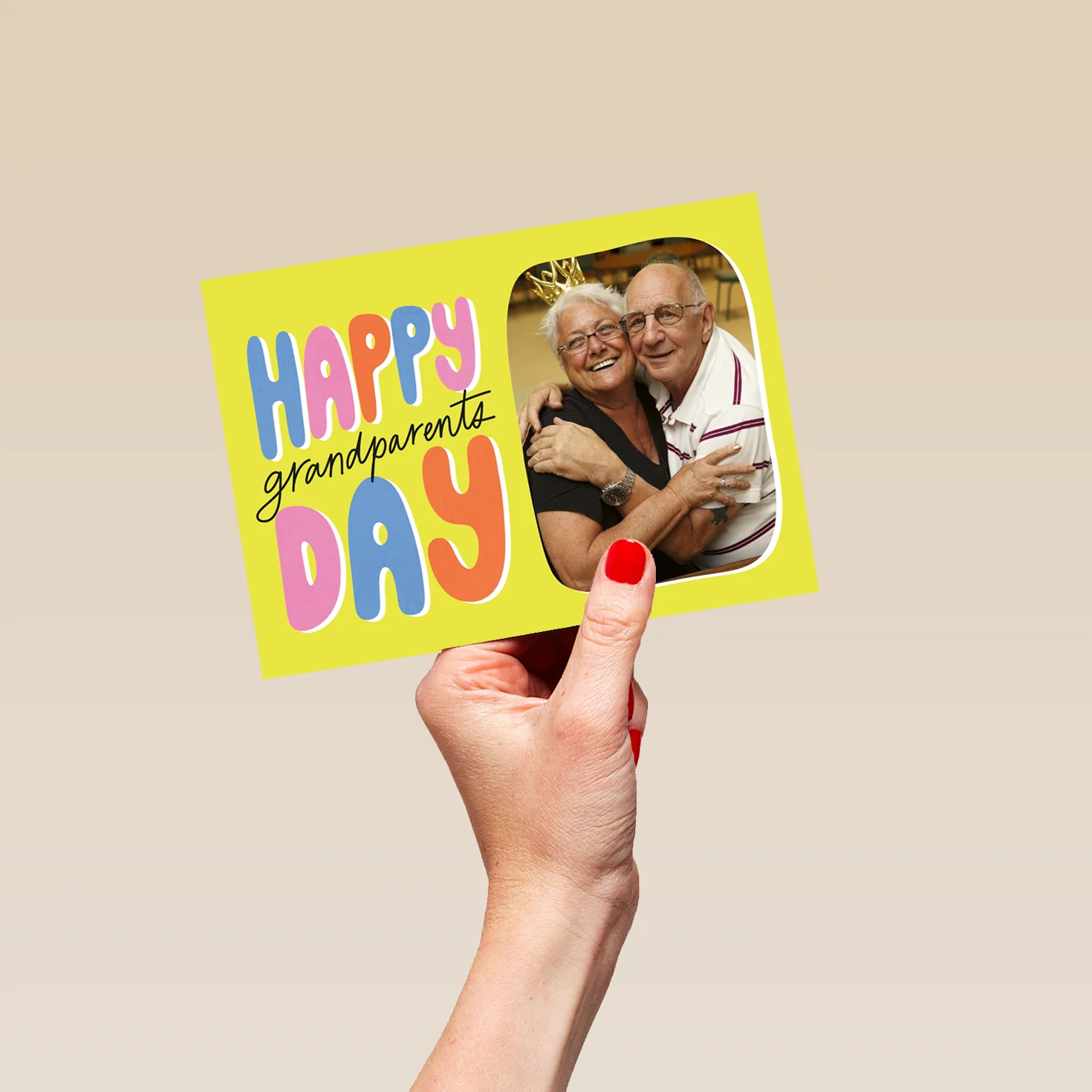 Personalised 'Happy Grandparents' Day' Photo Upload Card - Image 5