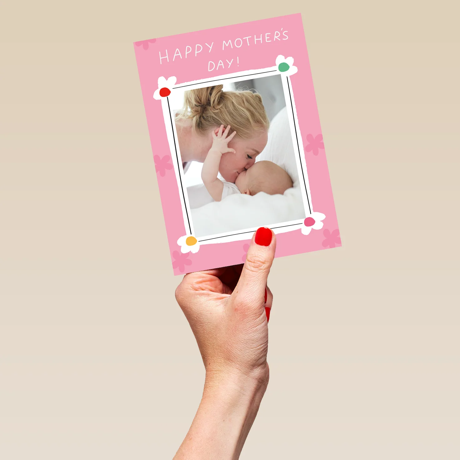 Personalised Happy Mother's Day Photo Upload Card - Image 5