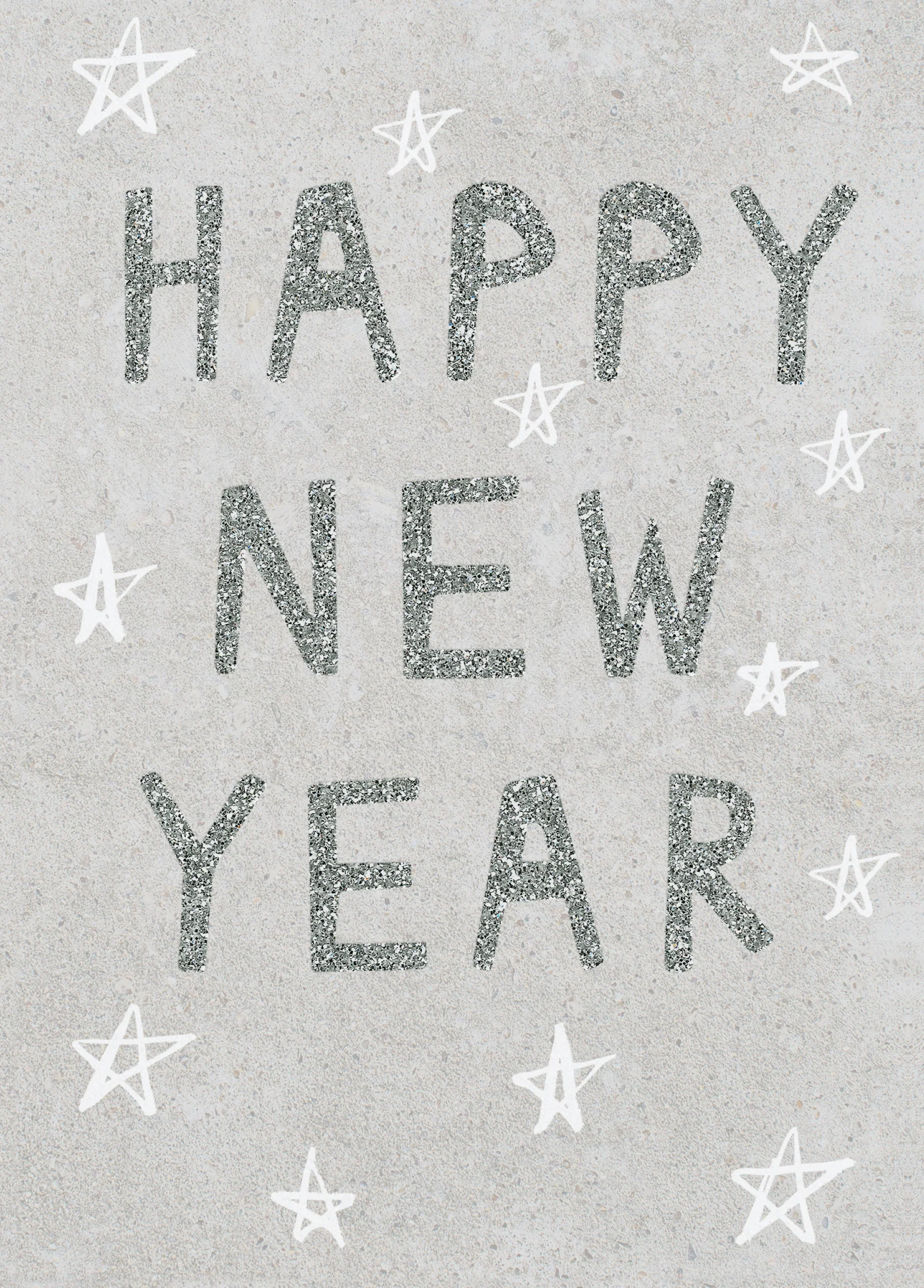 Personalised Happy New Year Card