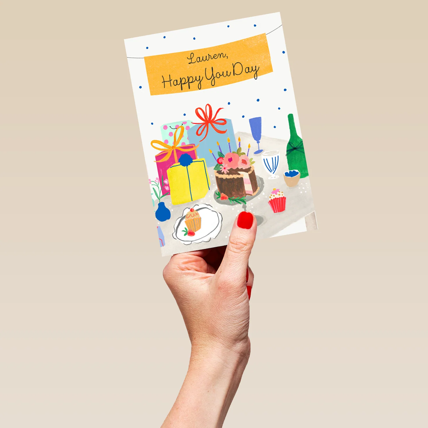 Personalised Happy You Day Birthday Card - Image 5