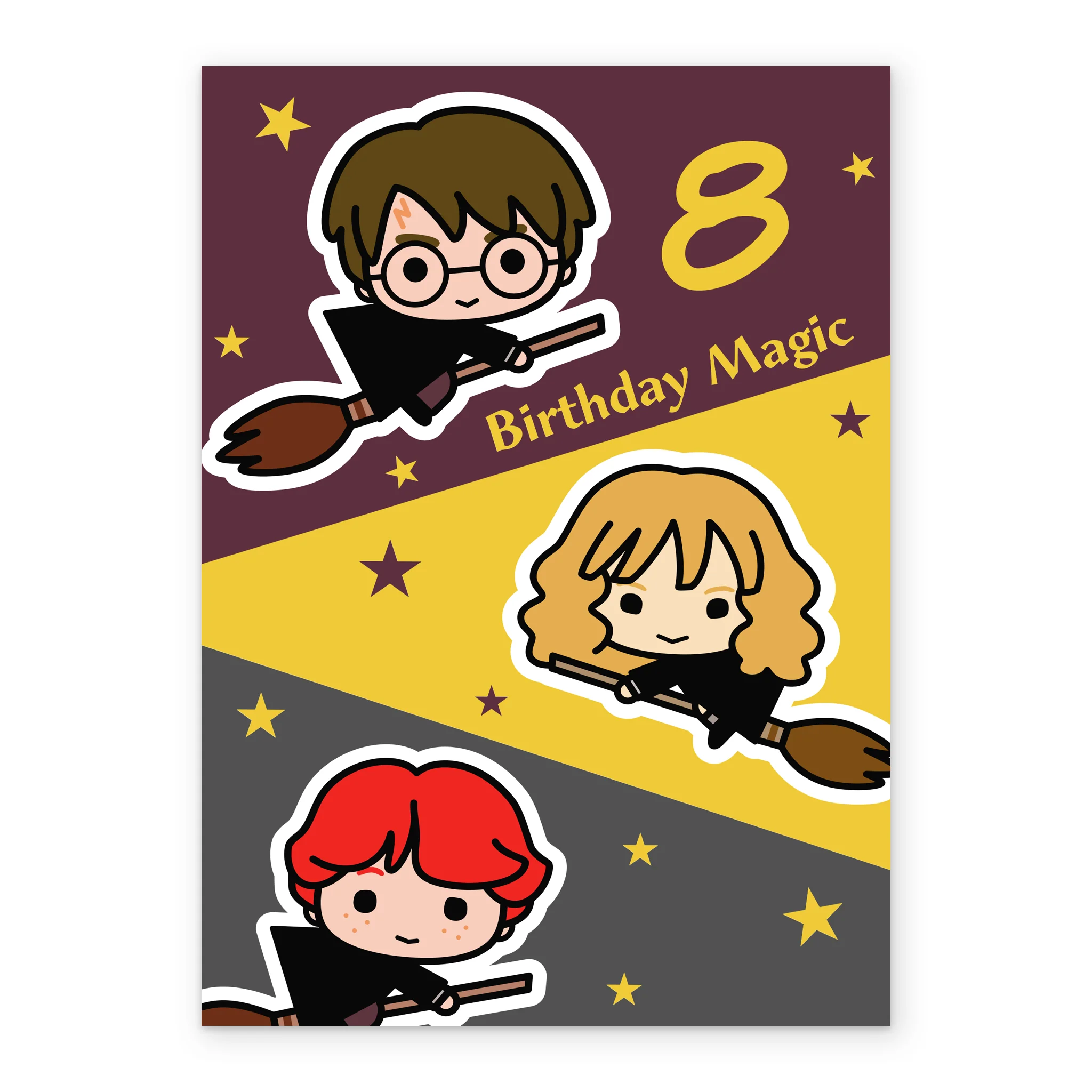 Personalised Harry Potter™ 8th Birthday Card - Image 2