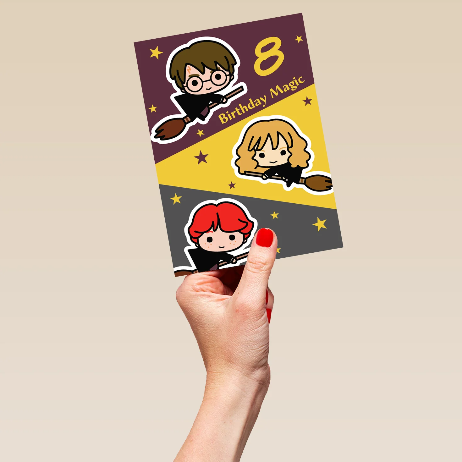 Personalised Harry Potter™ 8th Birthday Card - Image 5