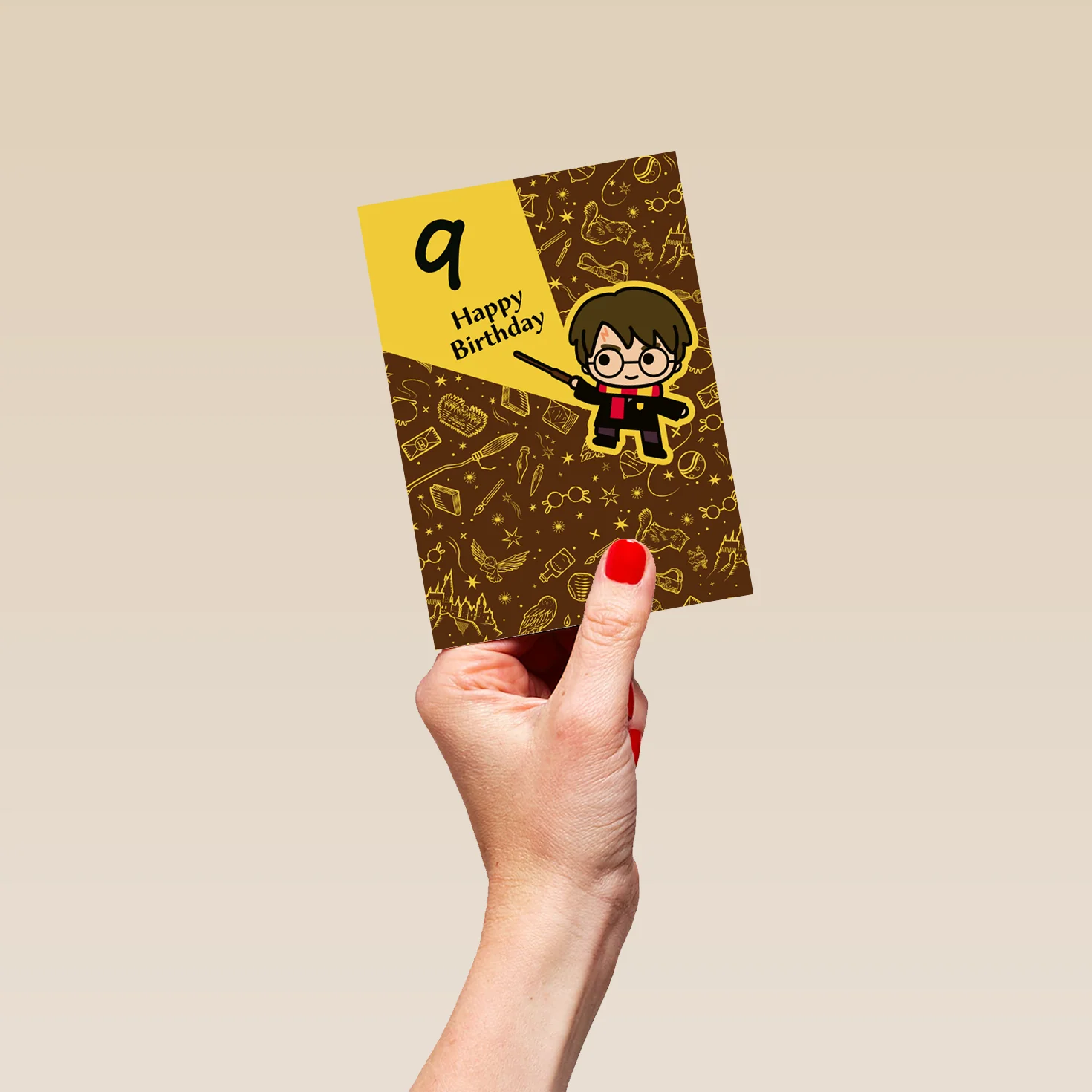 Personalised Harry Potter™ 9th Birthday Card - Image 4