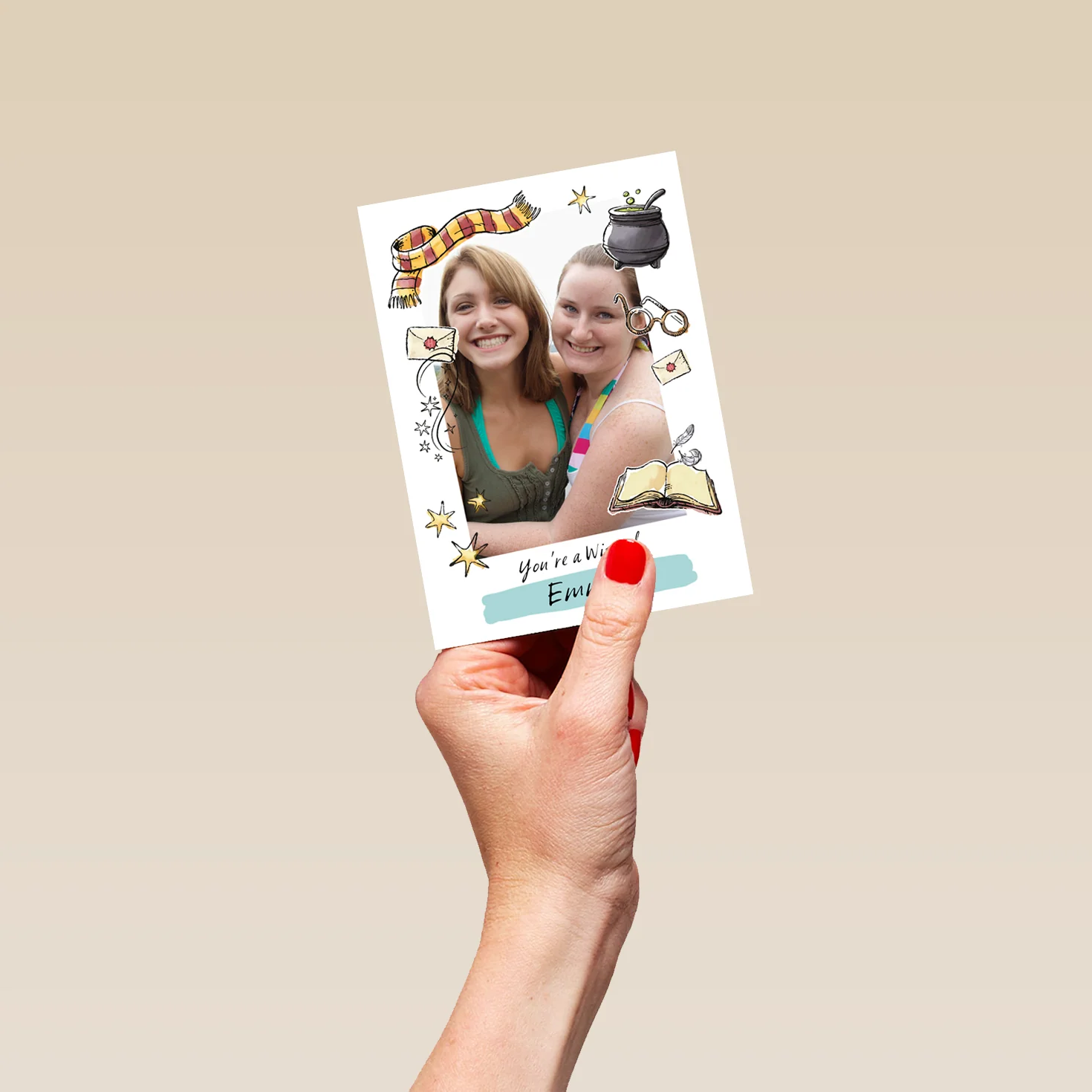 Personalised Harry Potter™ Any Occasion Photo Upload Card - Image 4
