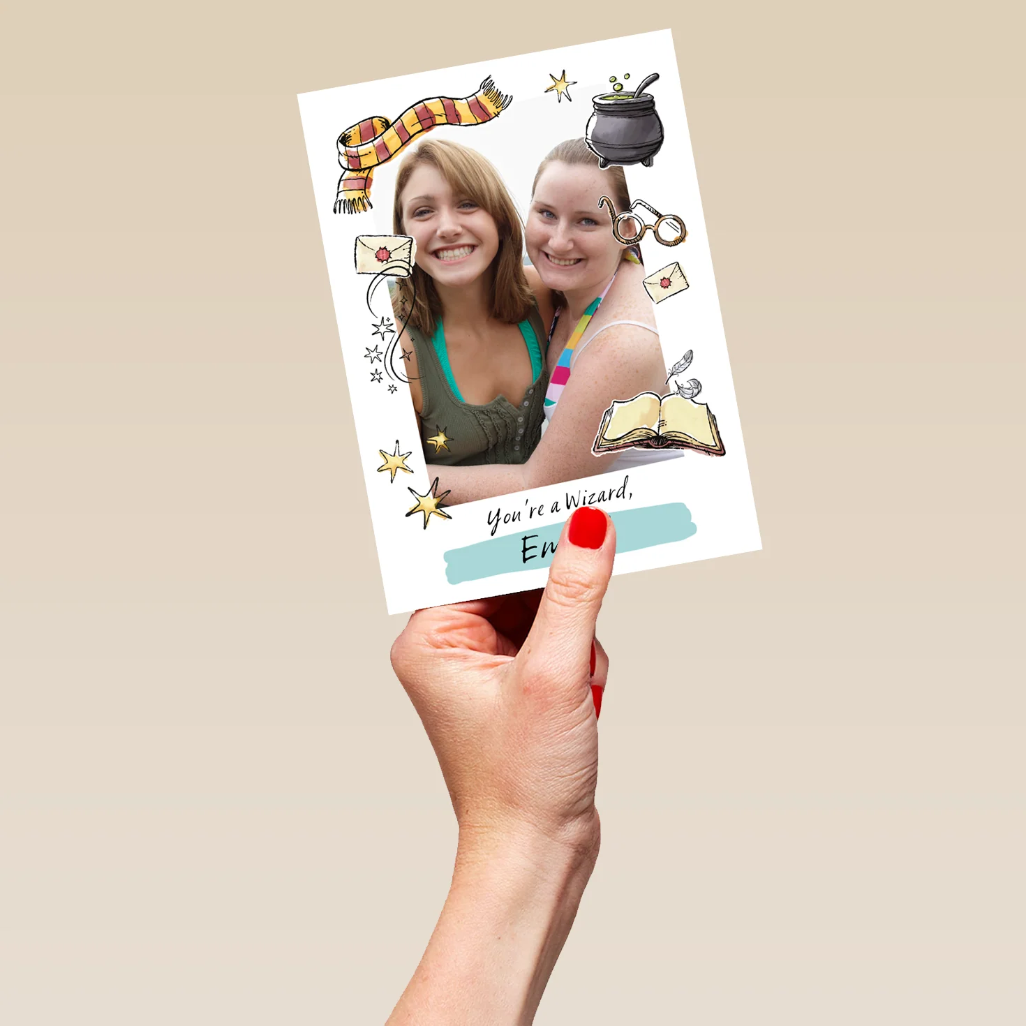 Personalised Harry Potter™ Any Occasion Photo Upload Card - Image 5