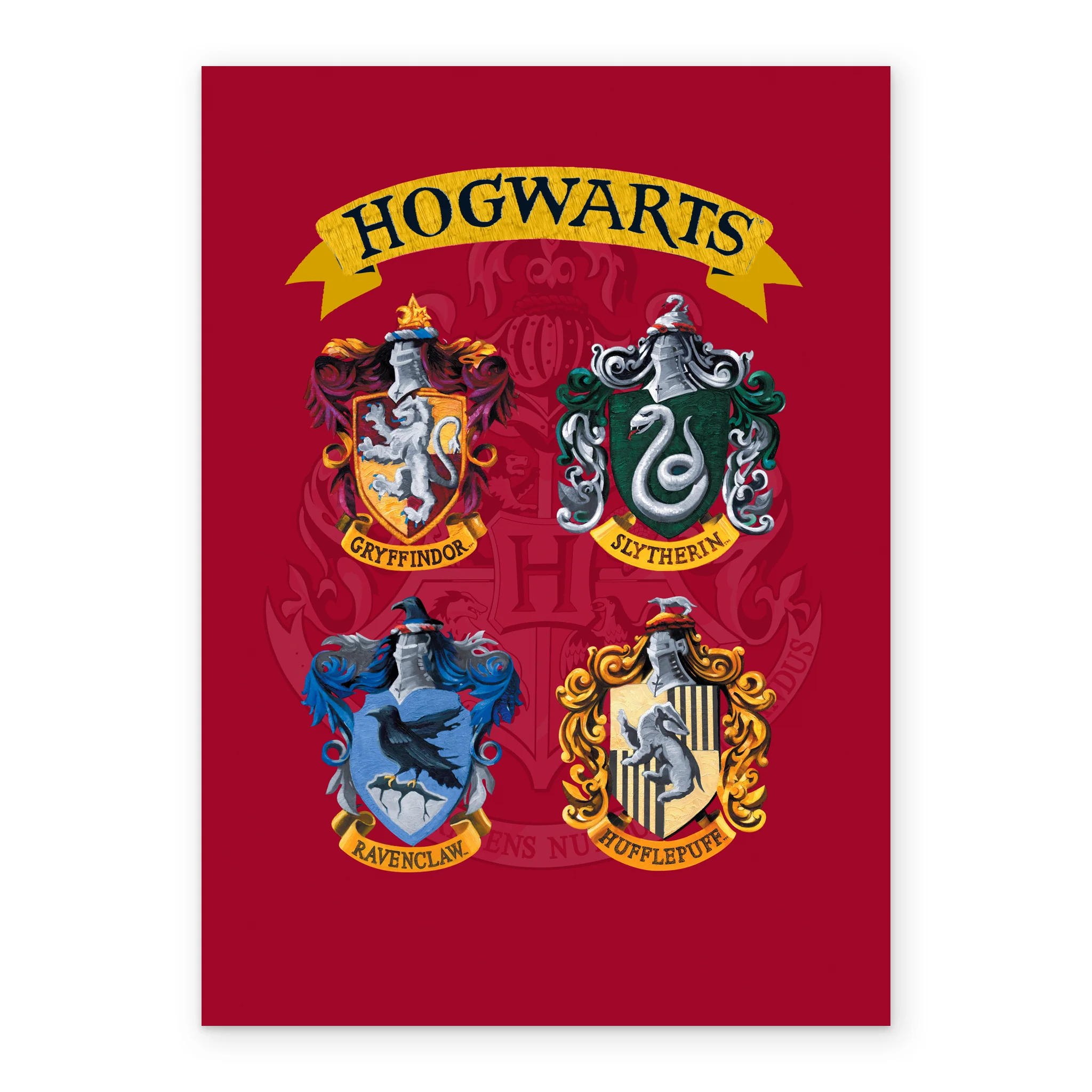 Personalised Harry Potter™ Hogwarts Houses Birthday Card - Image 2