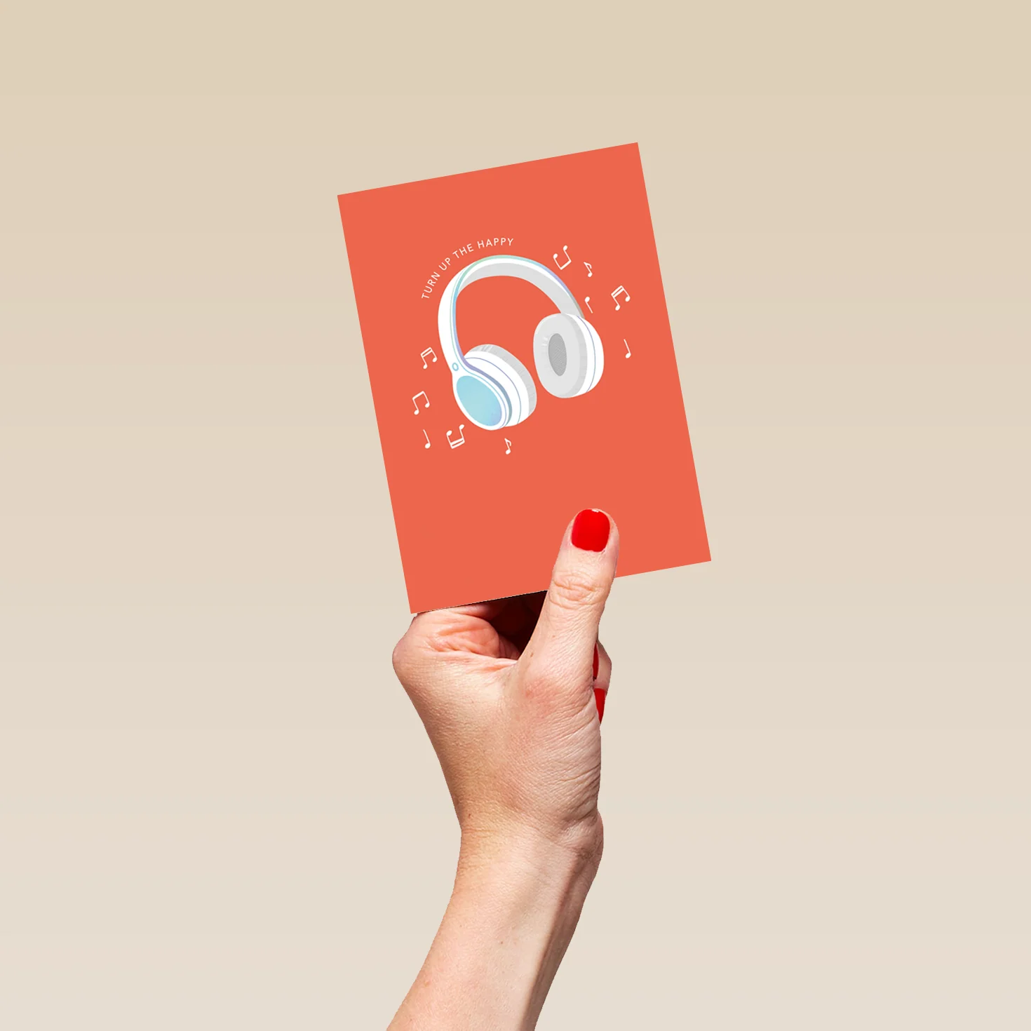 Personalised Headphones Design Kids' Birthday Card - Image 4