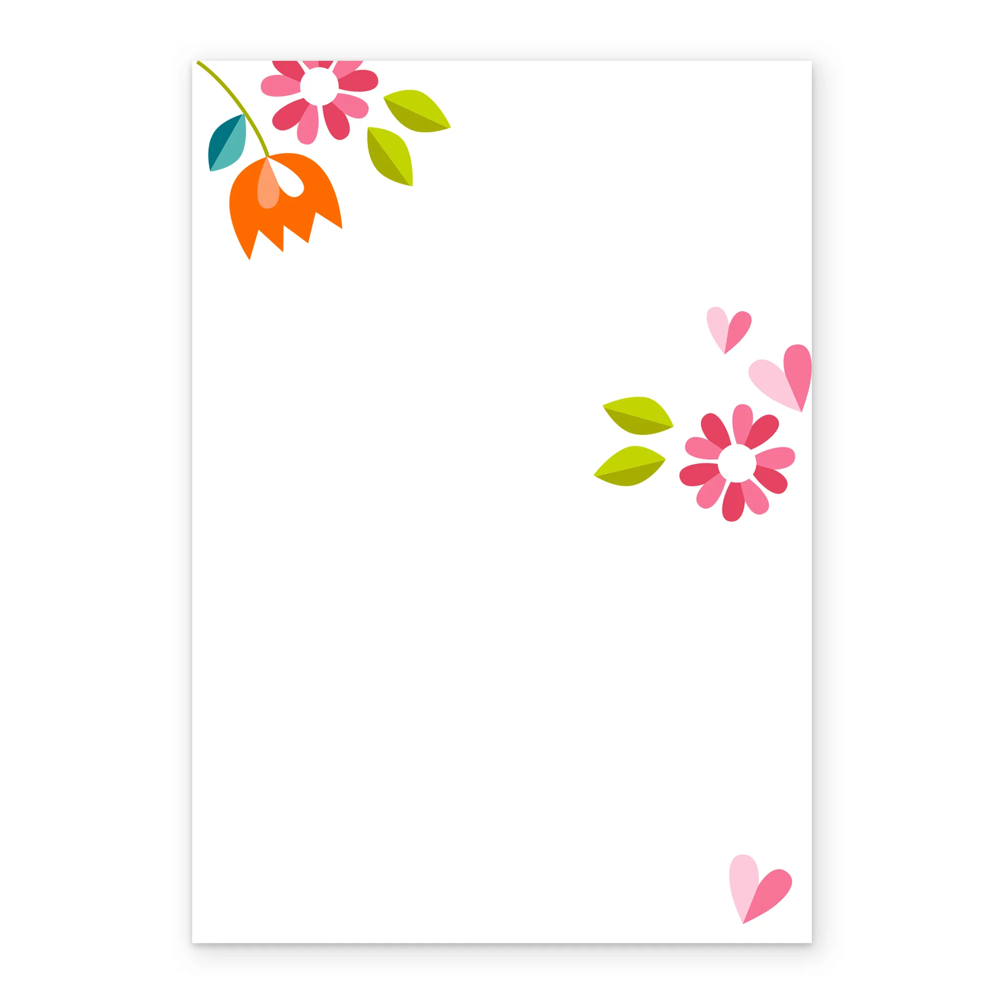 Personalised Heart-Shaped Photo Upload Mother's Day Card - Image 3