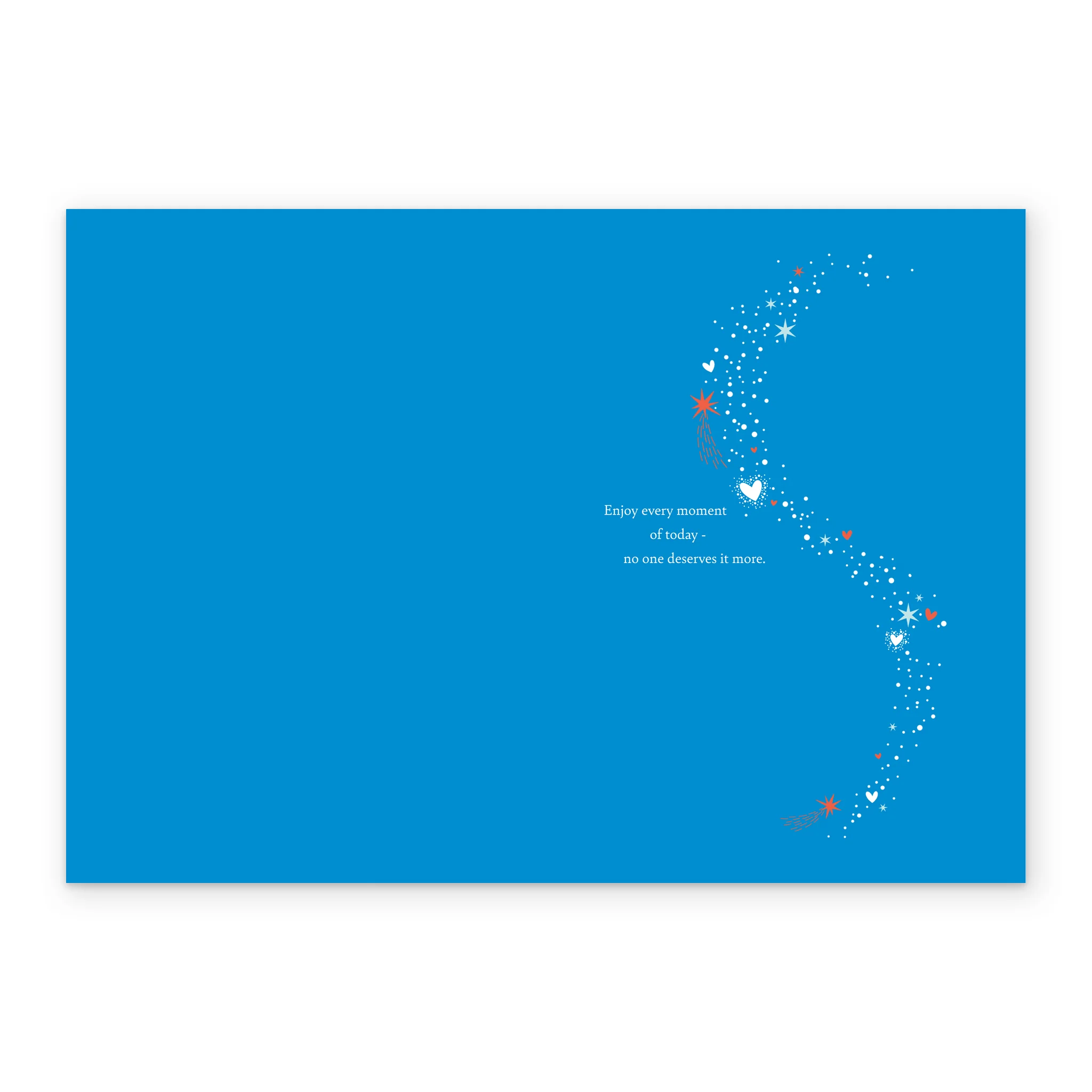 Personalised Hearts and Stars Design Father's Day Card for Dad - Image 3