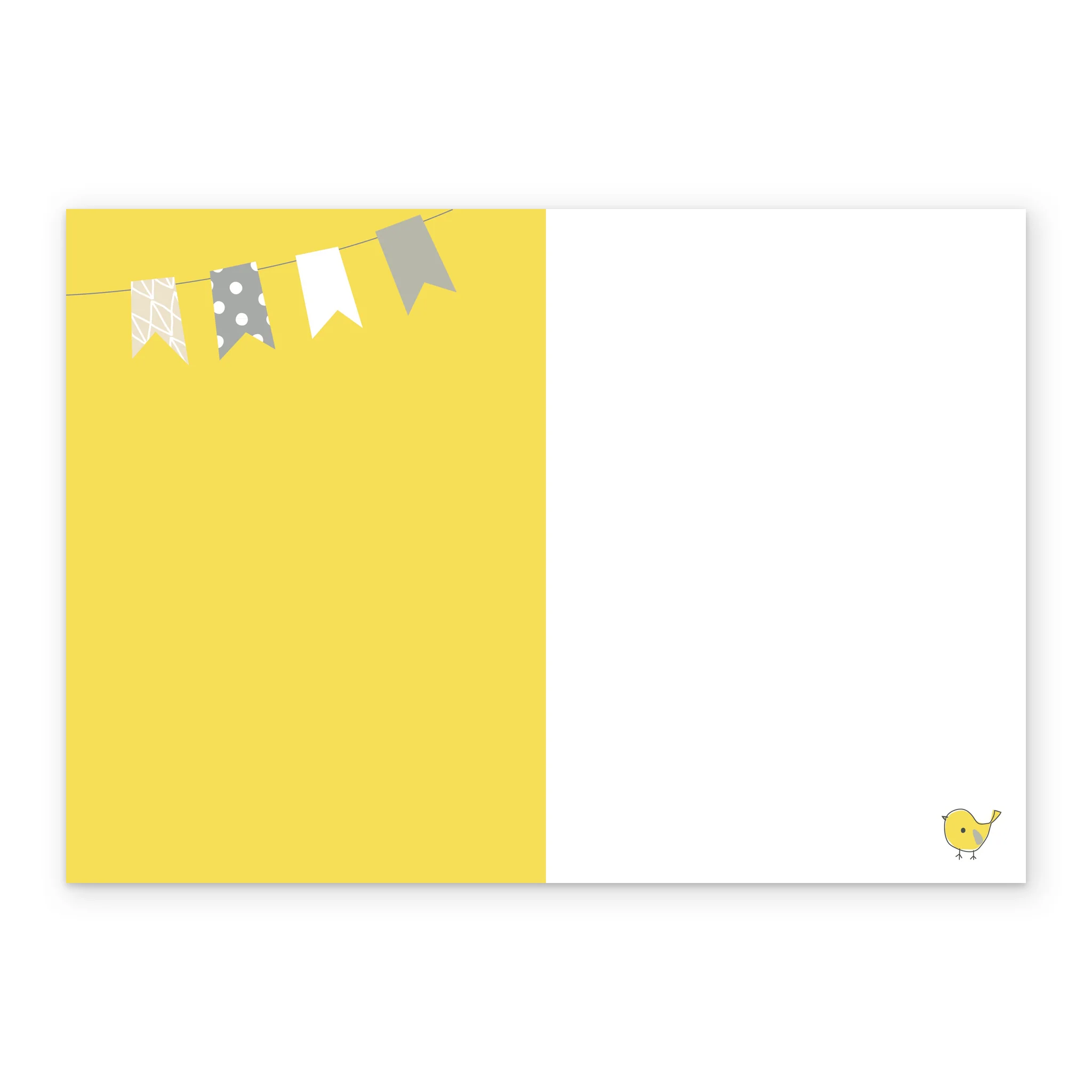 Personalised Hello Little Baby Photo Card - Image 3