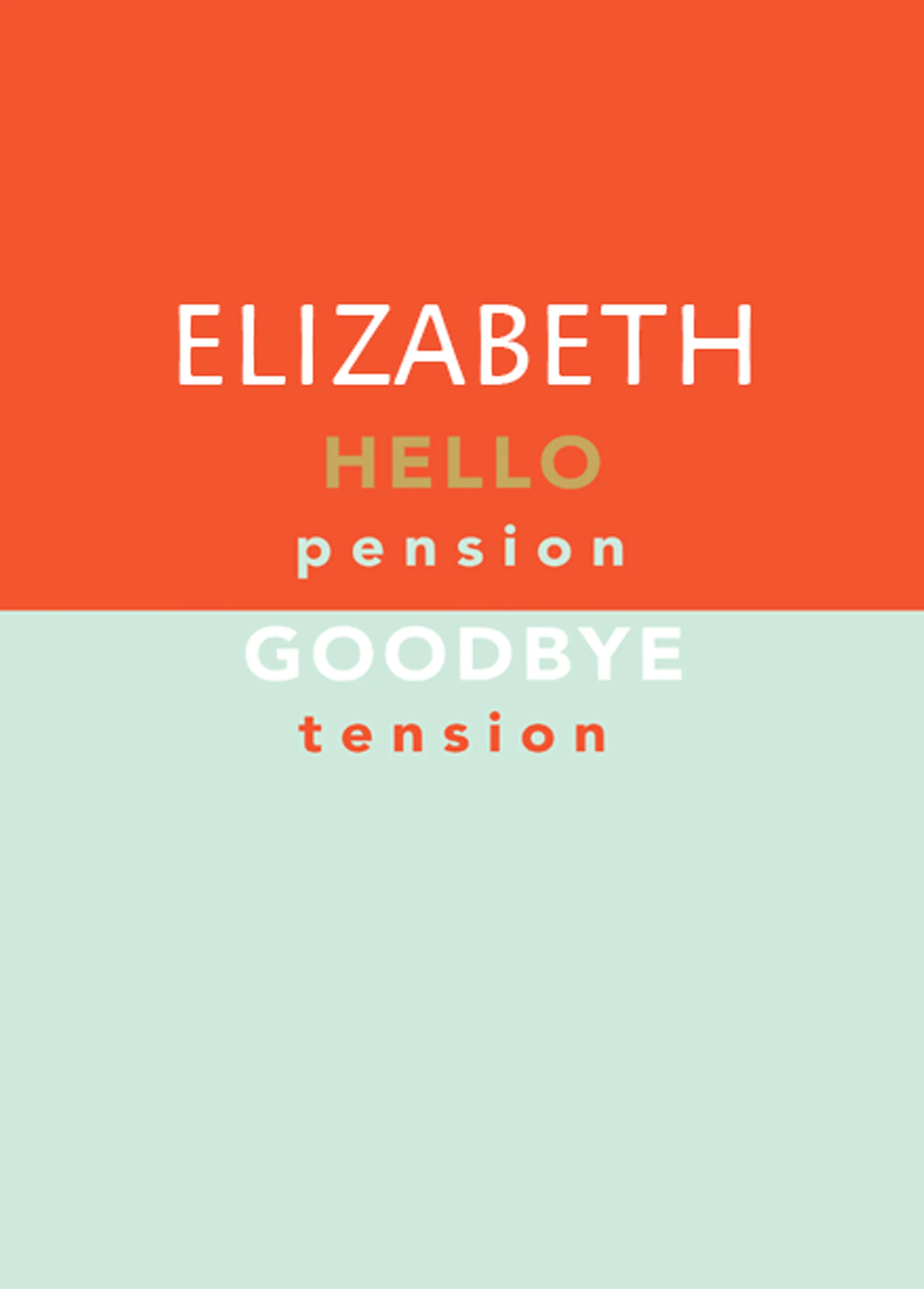 Personalised Hello Pension Retirement Congratulations Card