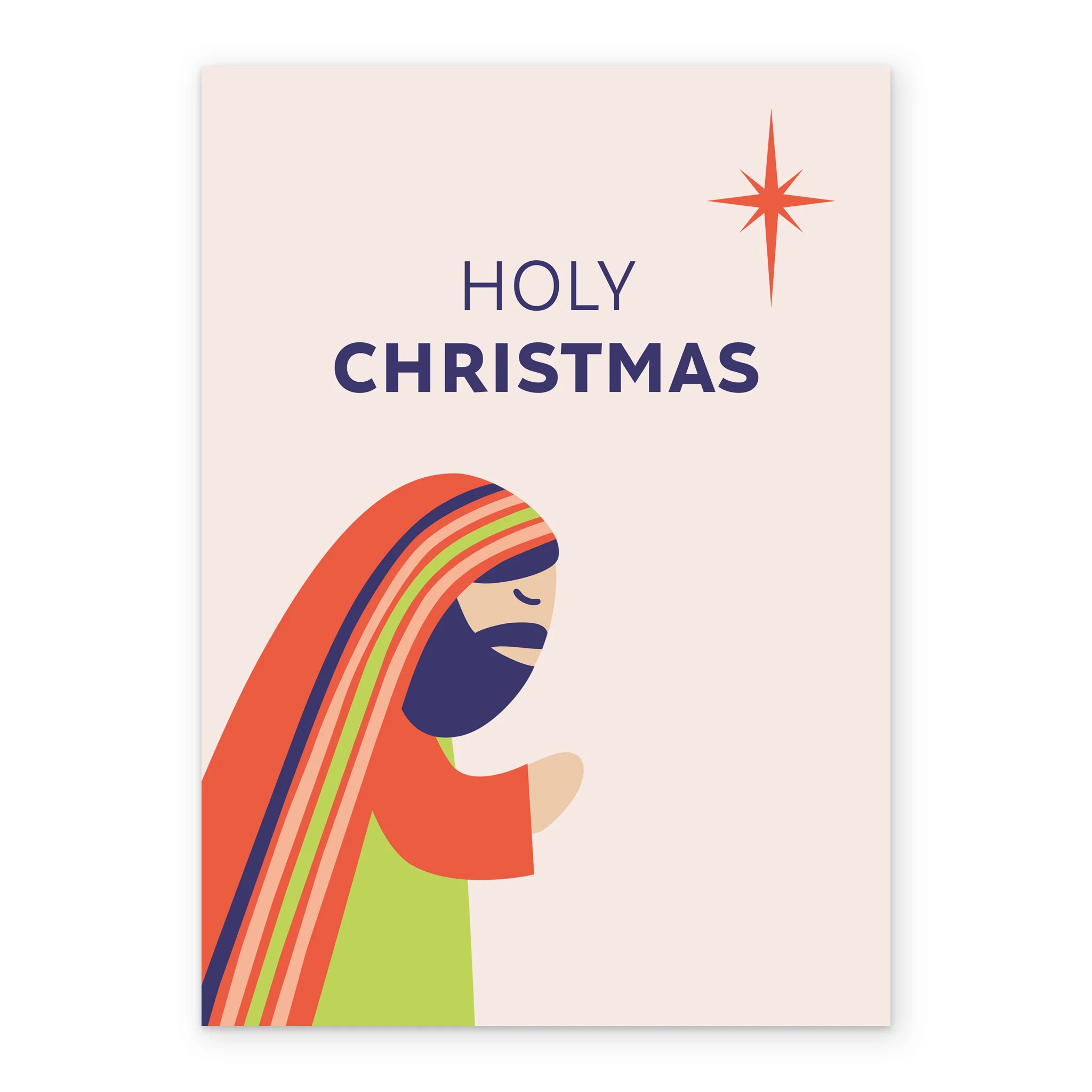 Personalised 'Holy Christmas' Shepherd Christmas Card - Image 2