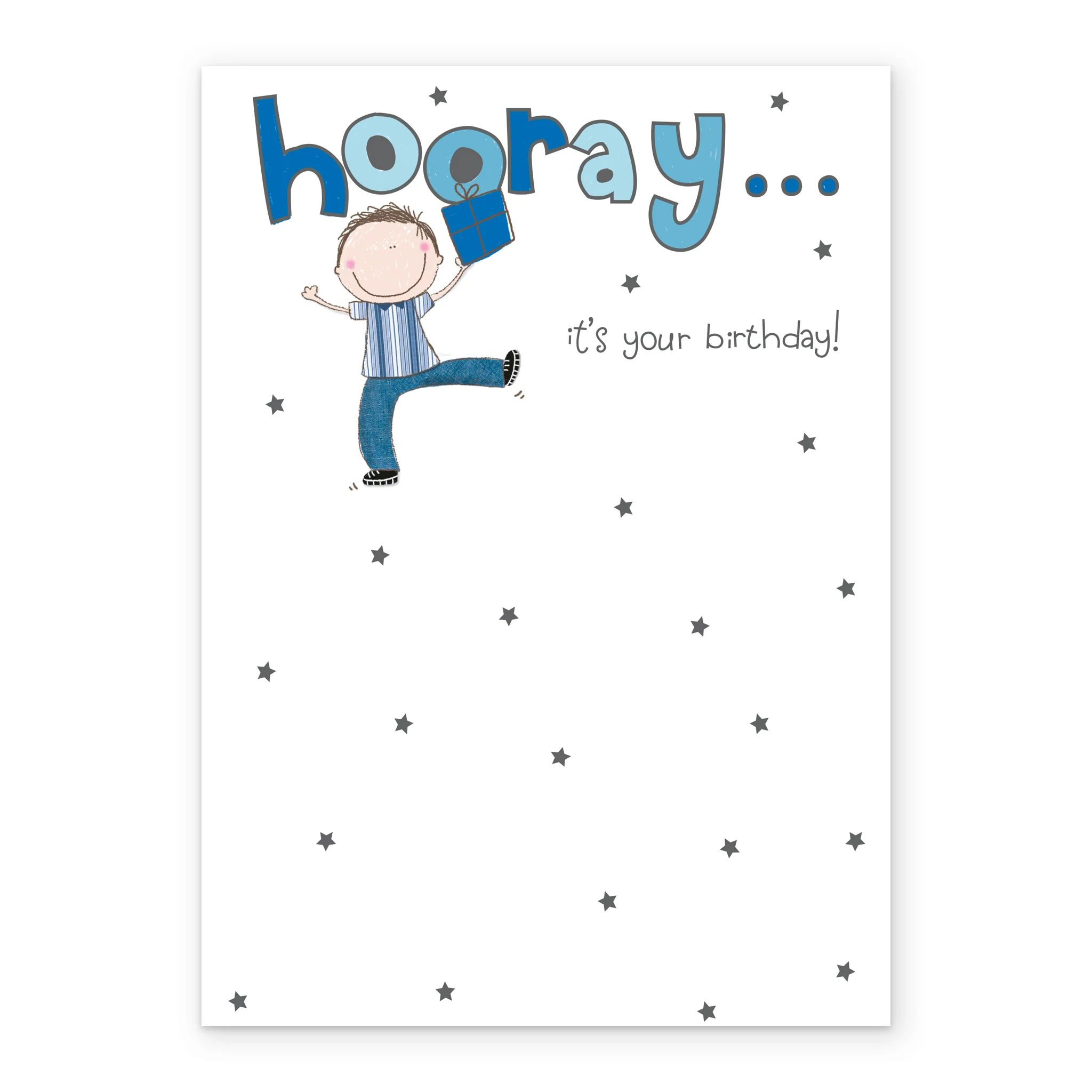 Personalised Hooray! Birthday Card - Image 2
