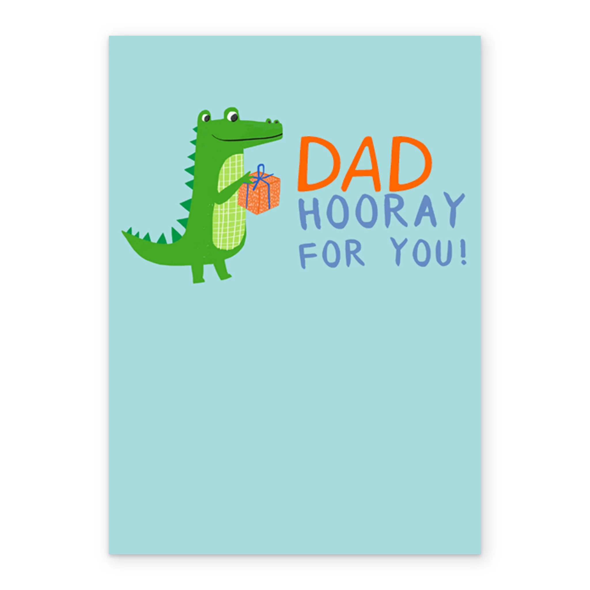 Personalised Hooray Birthday Card For Dad - Image 2