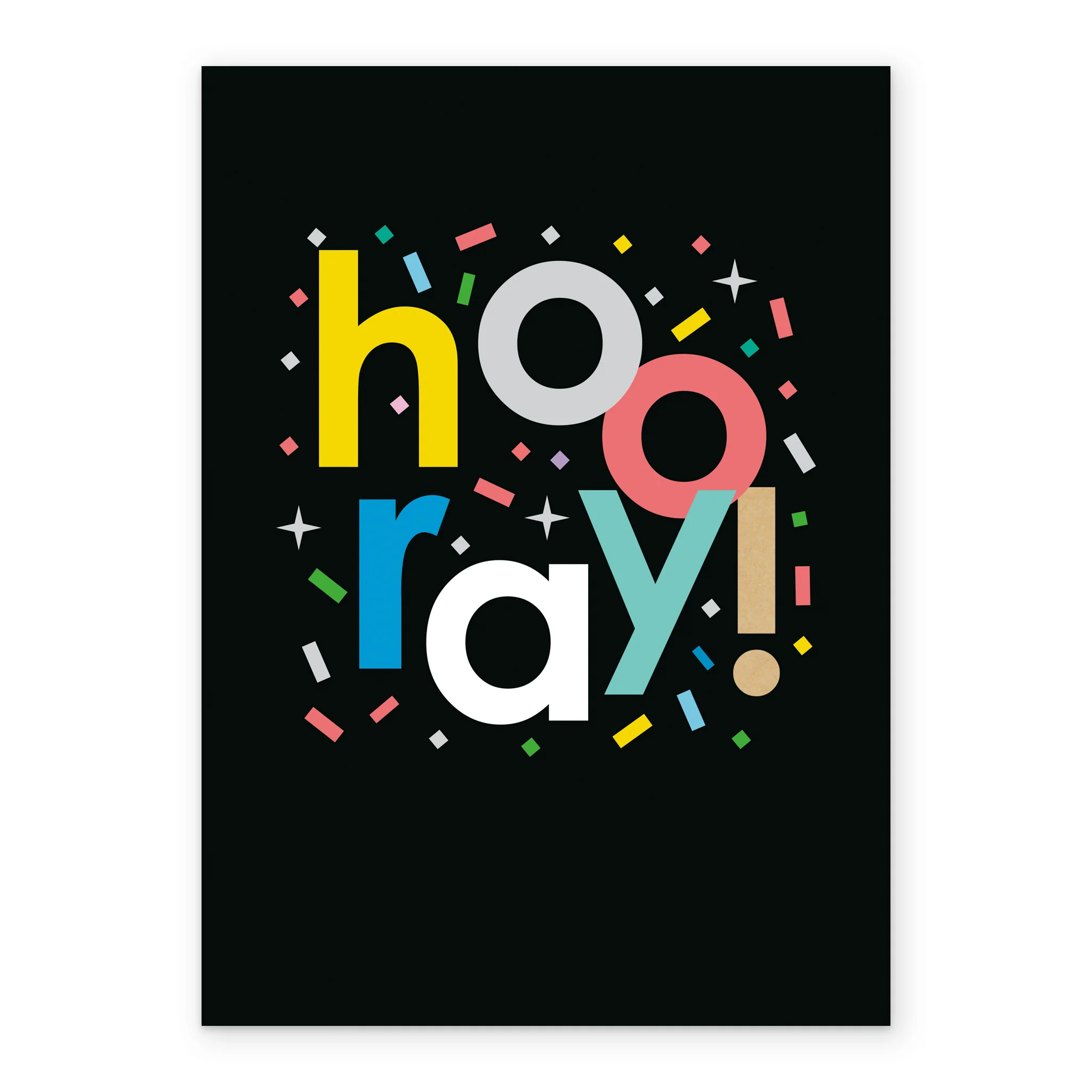 Personalised Hooray Congratulations Card - Image 2