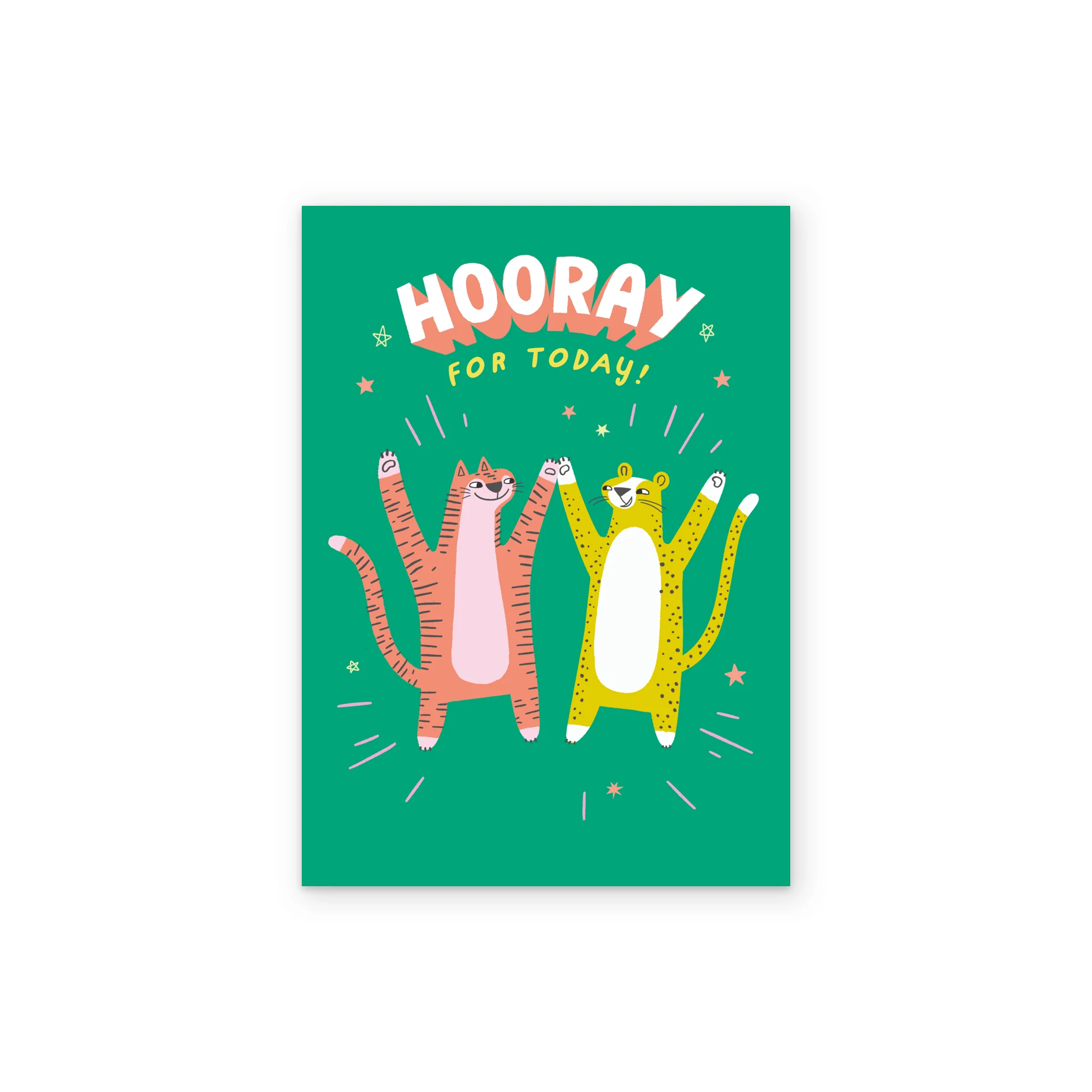 Personalised 'Hooray for Today' Congratulations Card - Image 2