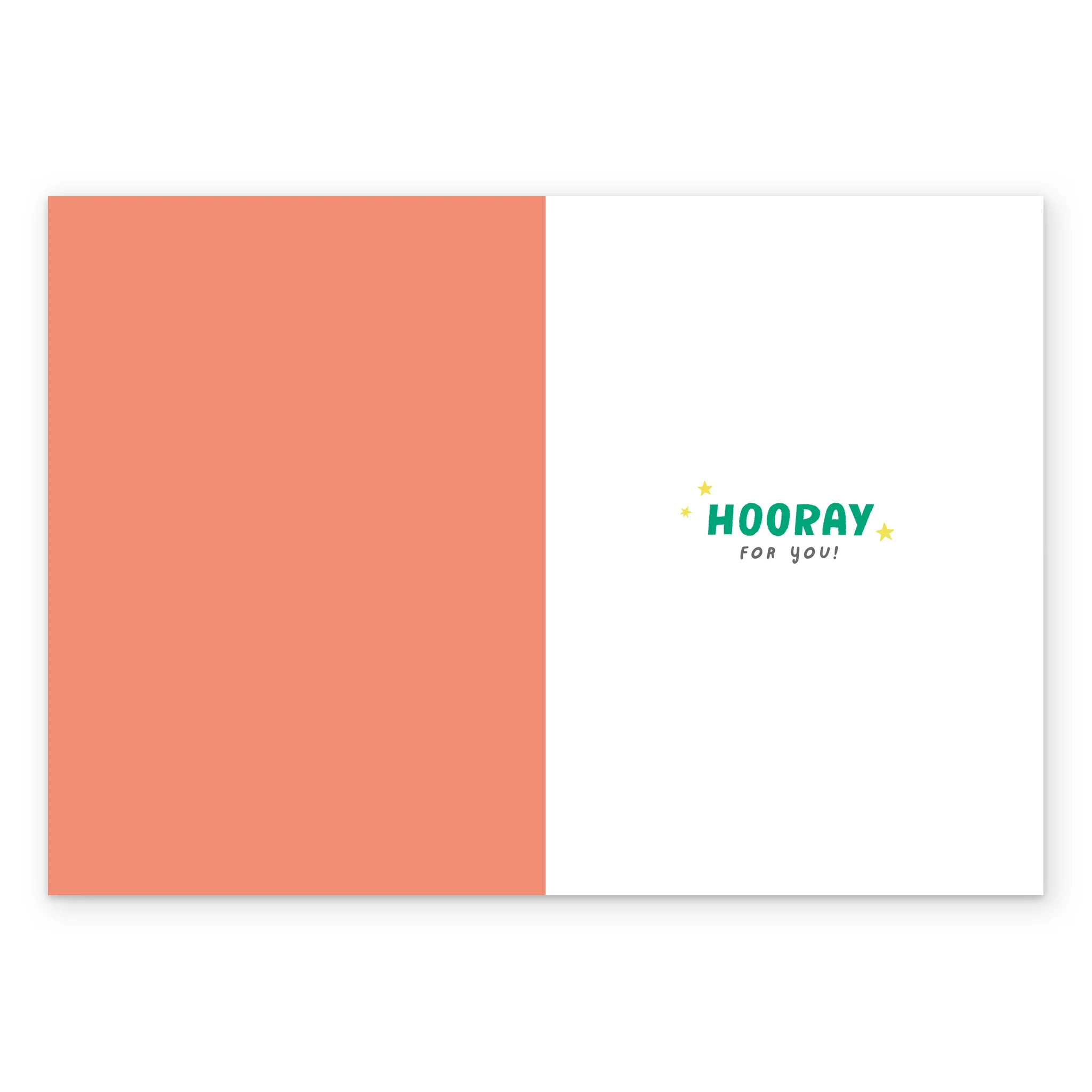 Personalised 'Hooray for Today' Congratulations Card - Image 3