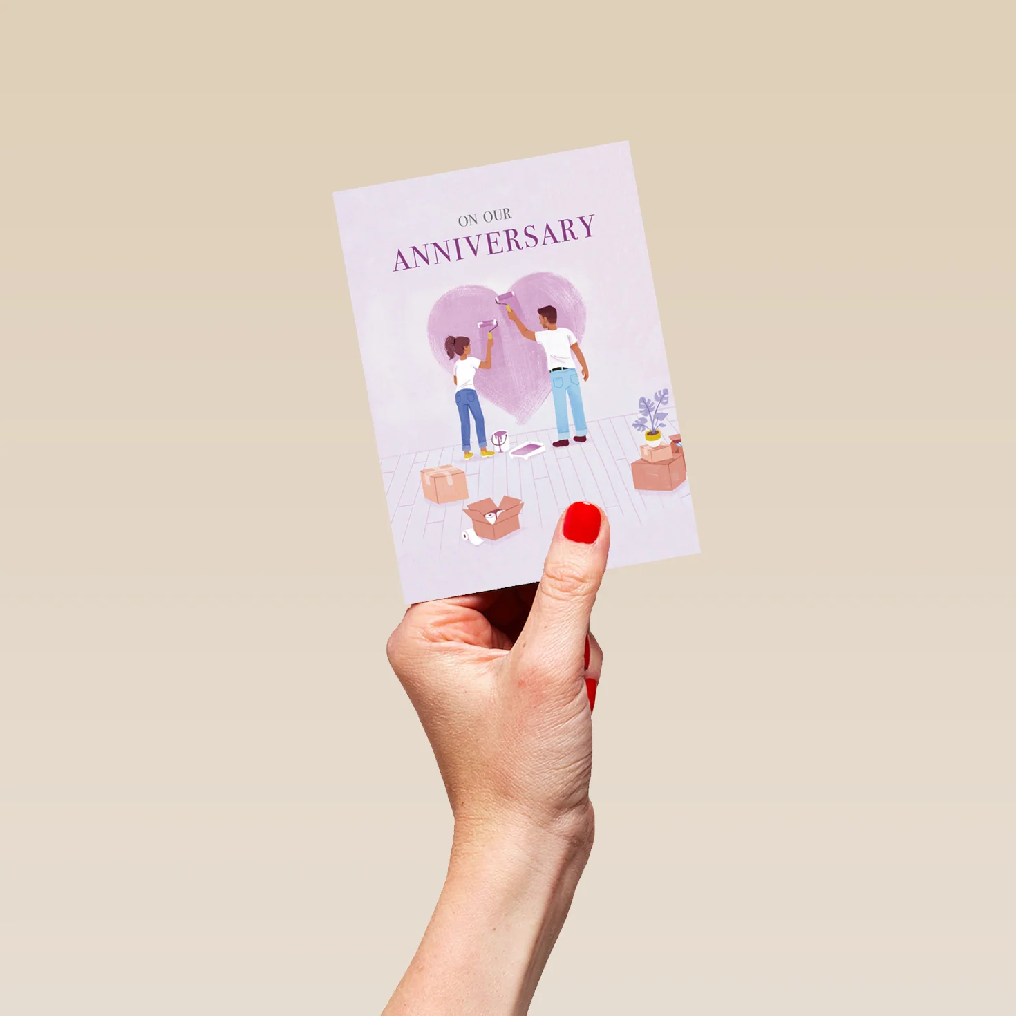 Personalised Husband And Wife Anniversary Card - Image 4