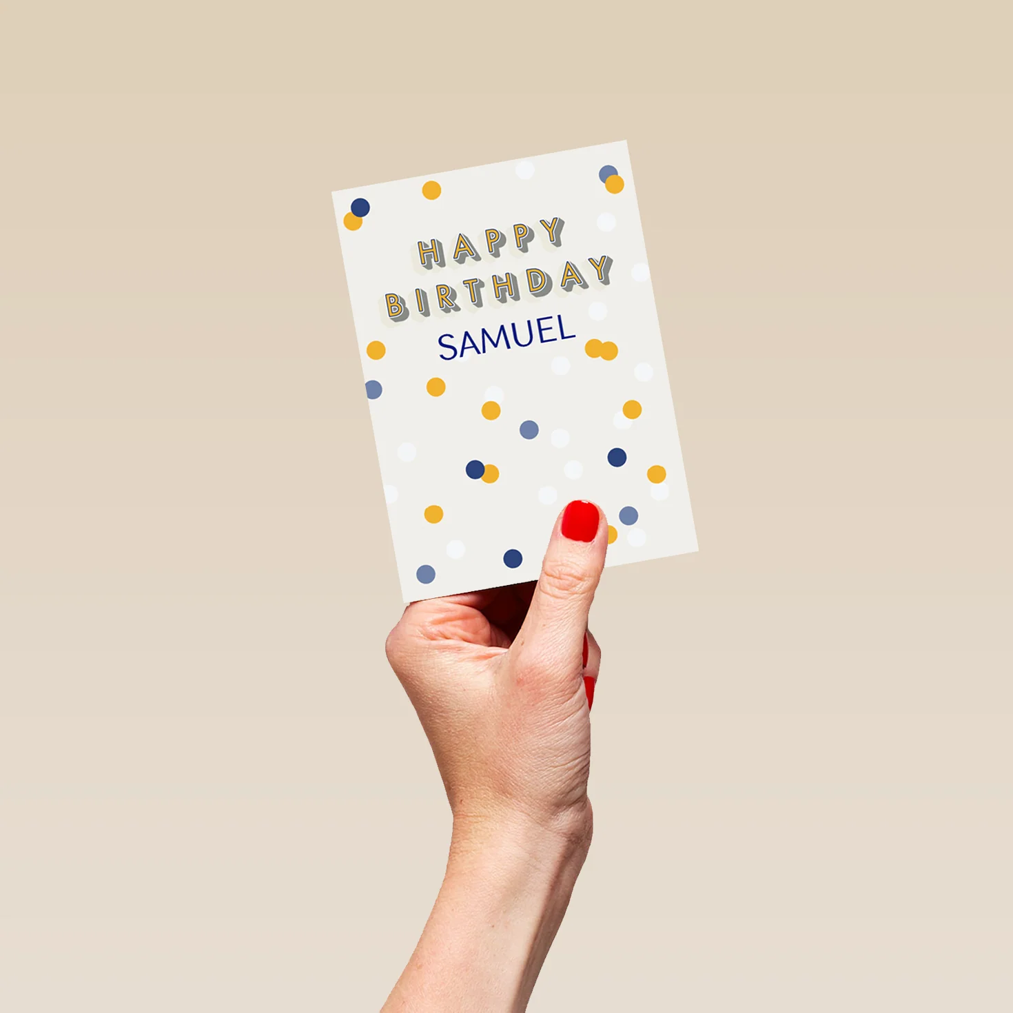 Personalised Husband Happy Birthday Design Card - Image 4