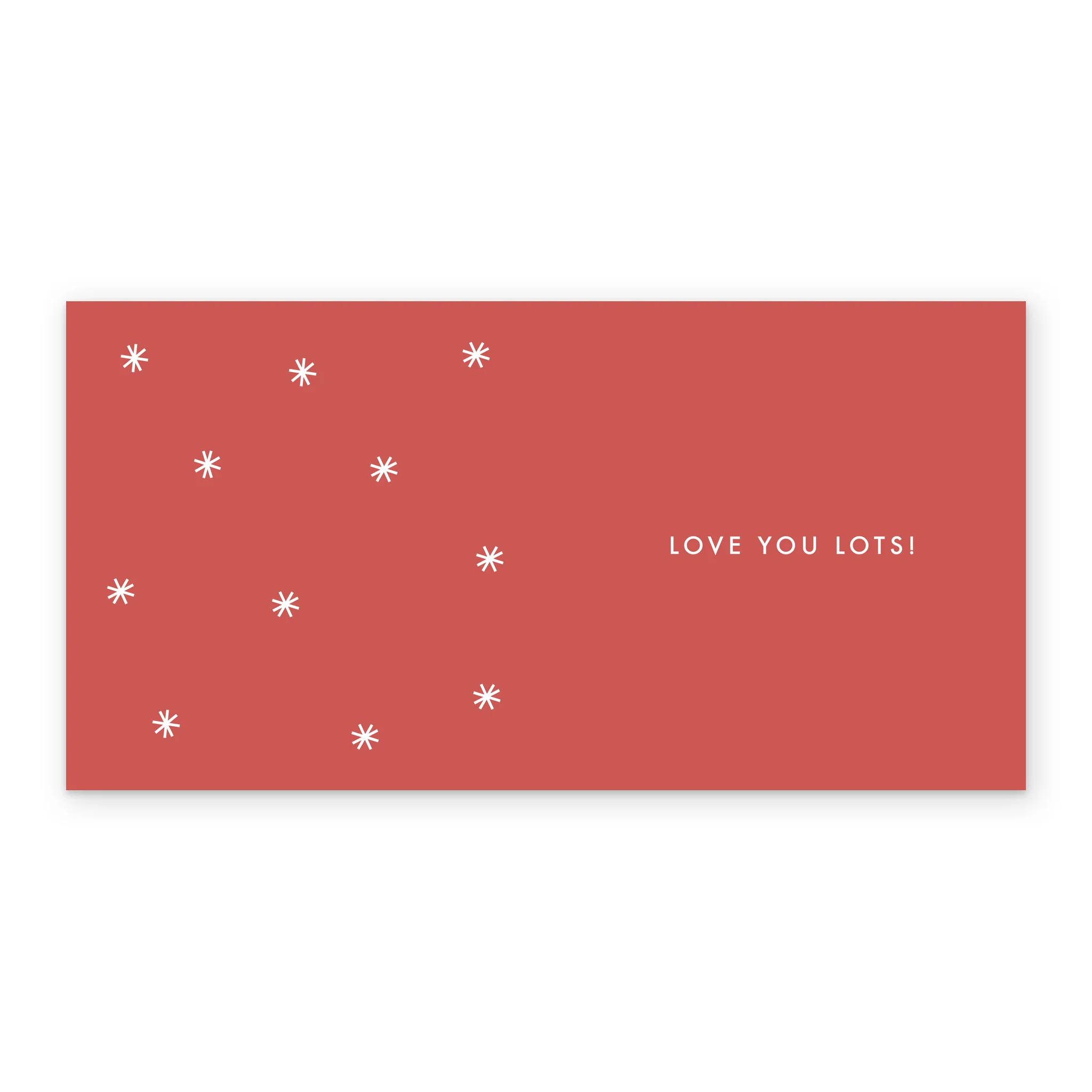 Personalised Husband Modern Bold Text Christmas Card - Image 3