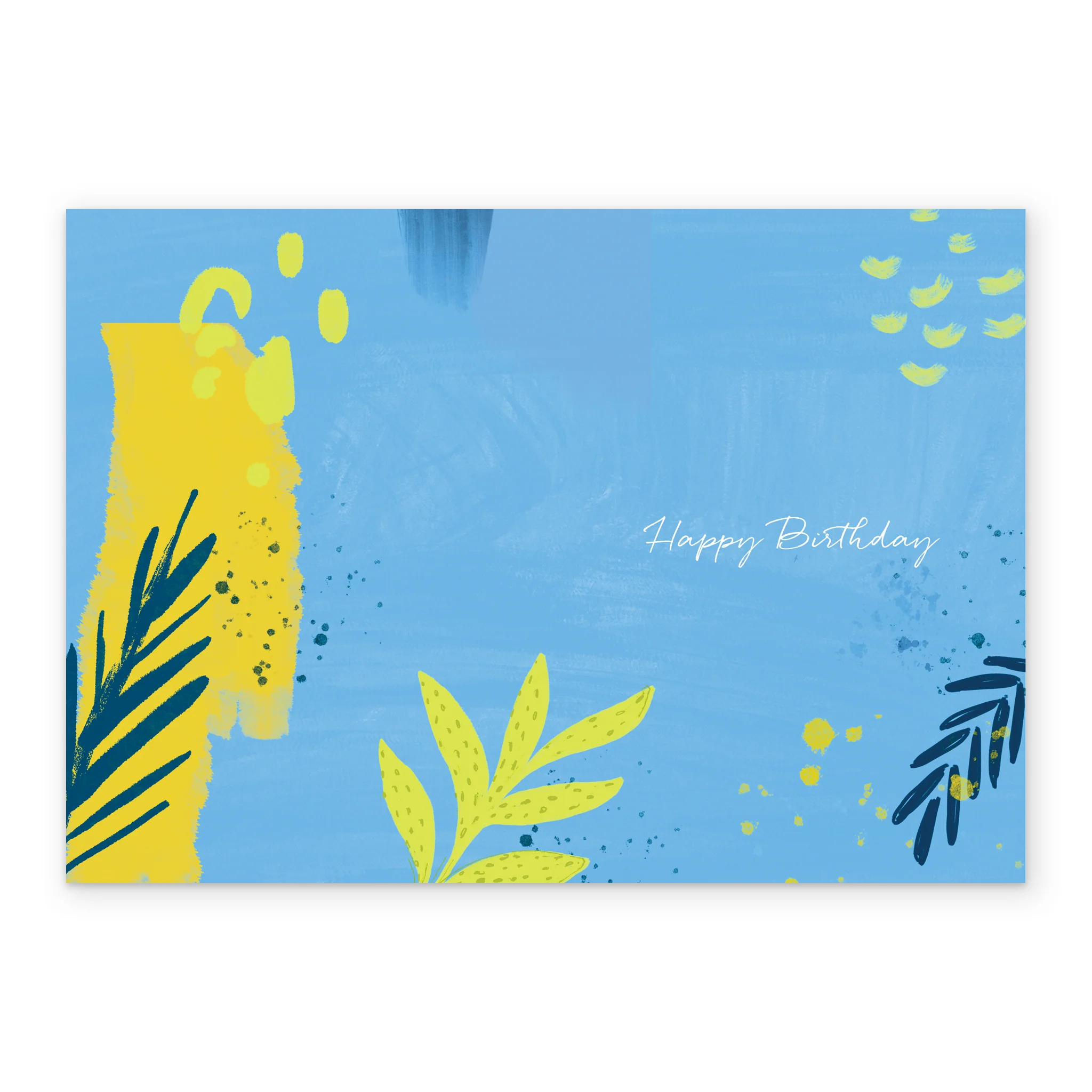 Personalised Husband Multi-Coloured Floral Pattern Card - Image 3