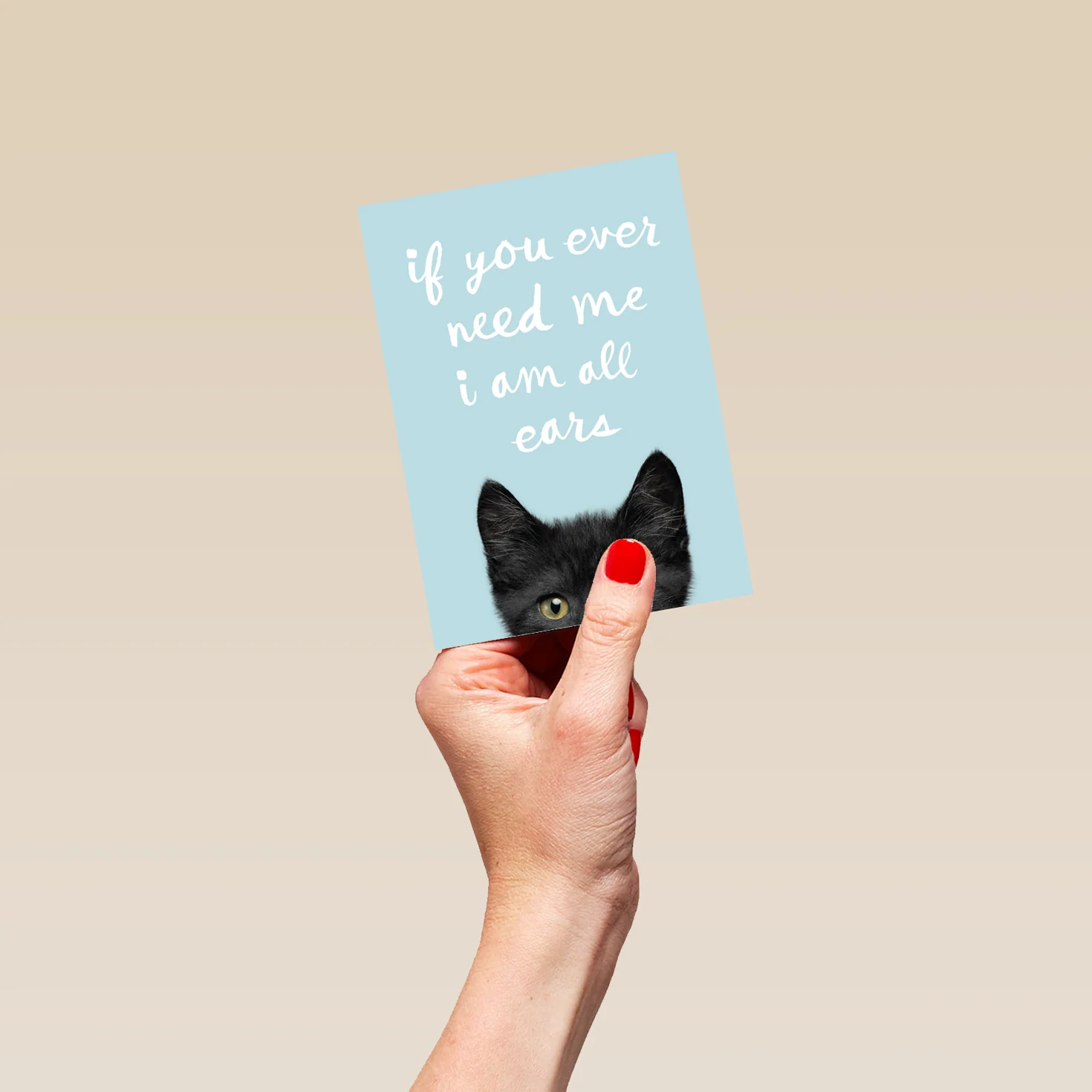 Personalised If You Ever Need Me Card - Image 4