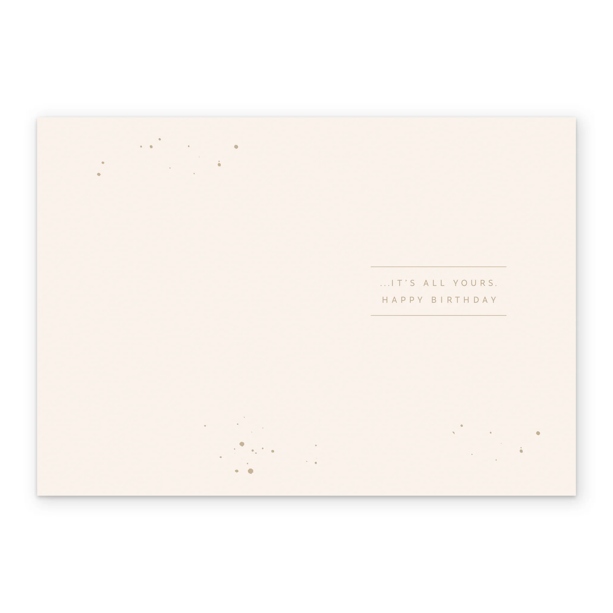 Personalised Illustrated Birthday Card - Slice of Cake & Candle Design - Image 3